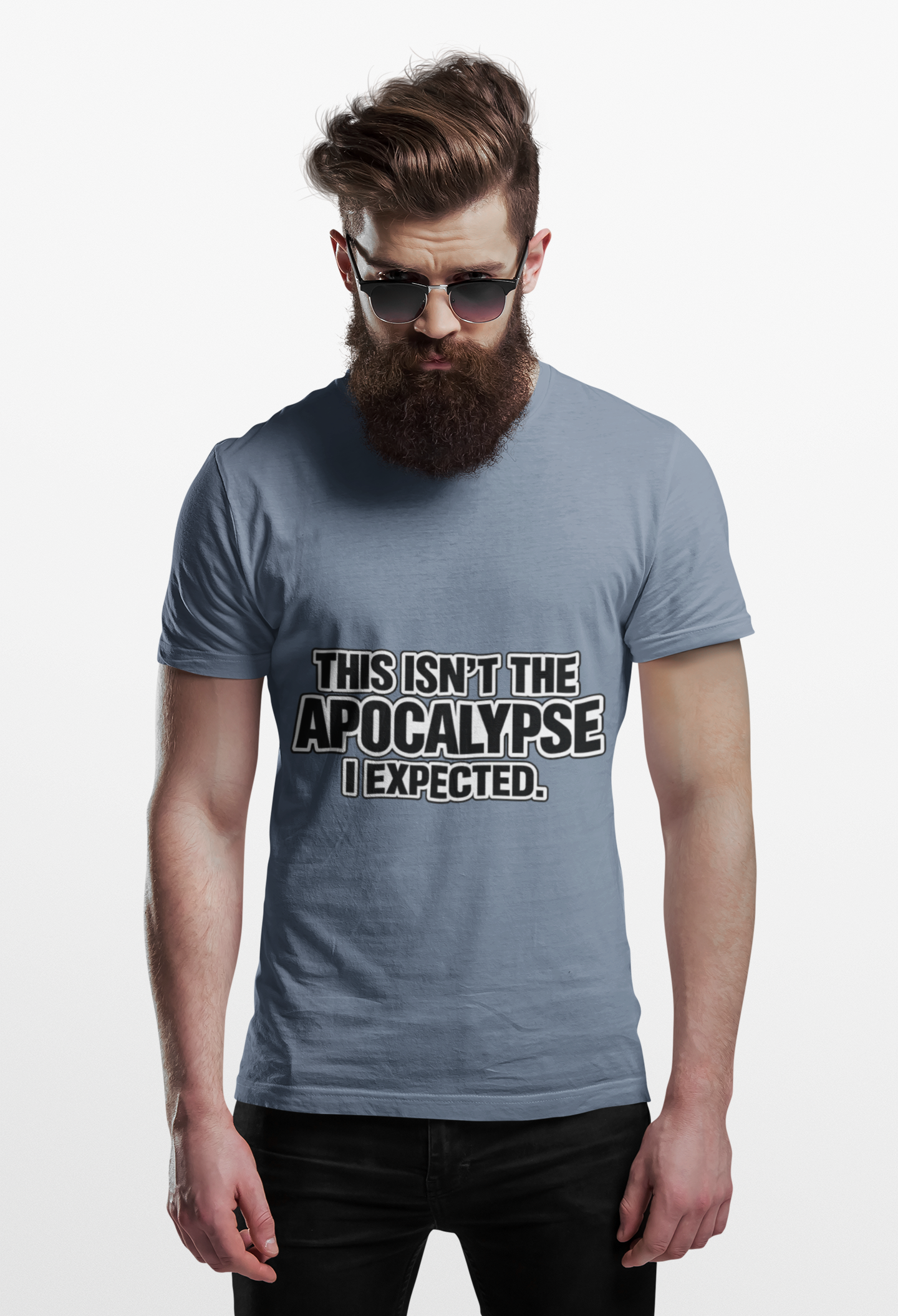 This Isn't the Apocalypse I Expected T-Shirt | Funny Sarcastic Phrase Comfort Colors Tee