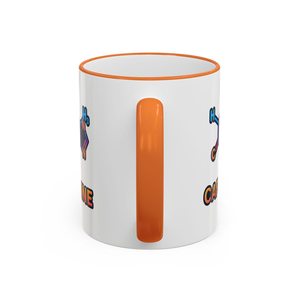 Caffeine Mug | Accent Rim & Handle 11oz 15oz