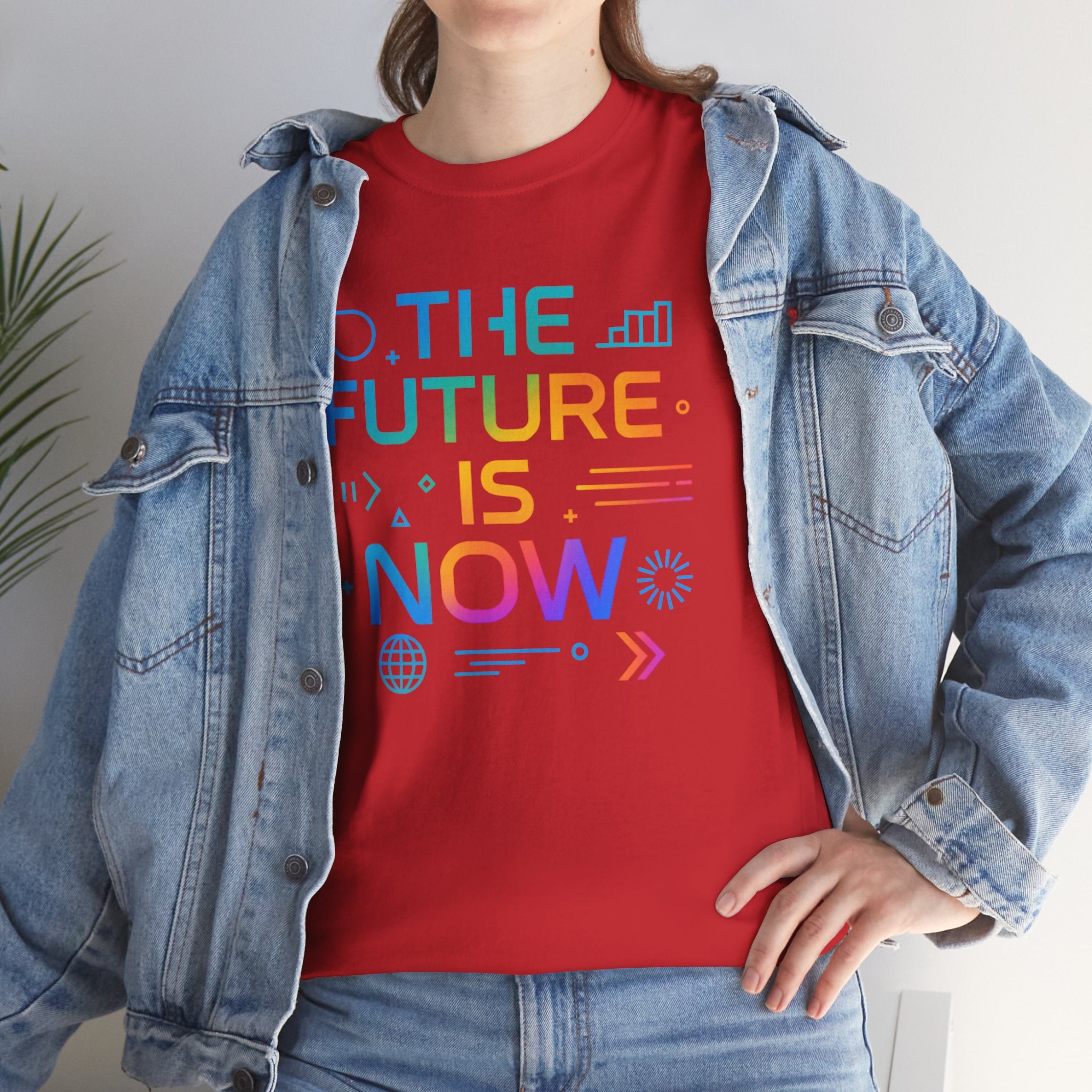 The Future Is Now T-Shirt — Inspirational Tech Graphic Tee