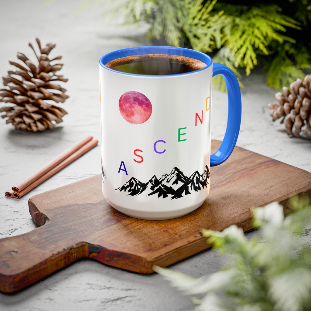 Ascend the Mountain Moon Ceramic Mug