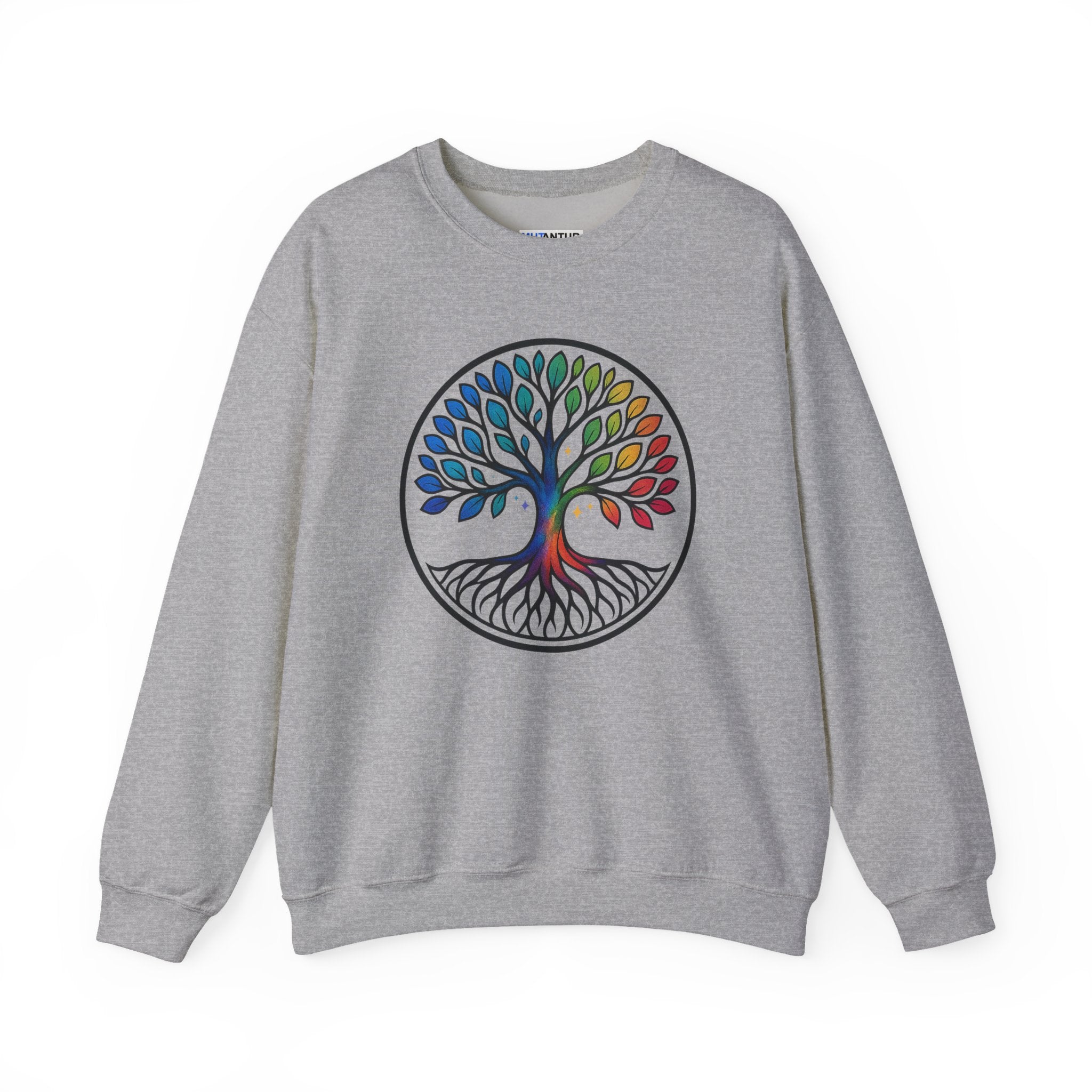 Rainbow Tree of Life Graphic Crewneck sweatshirt