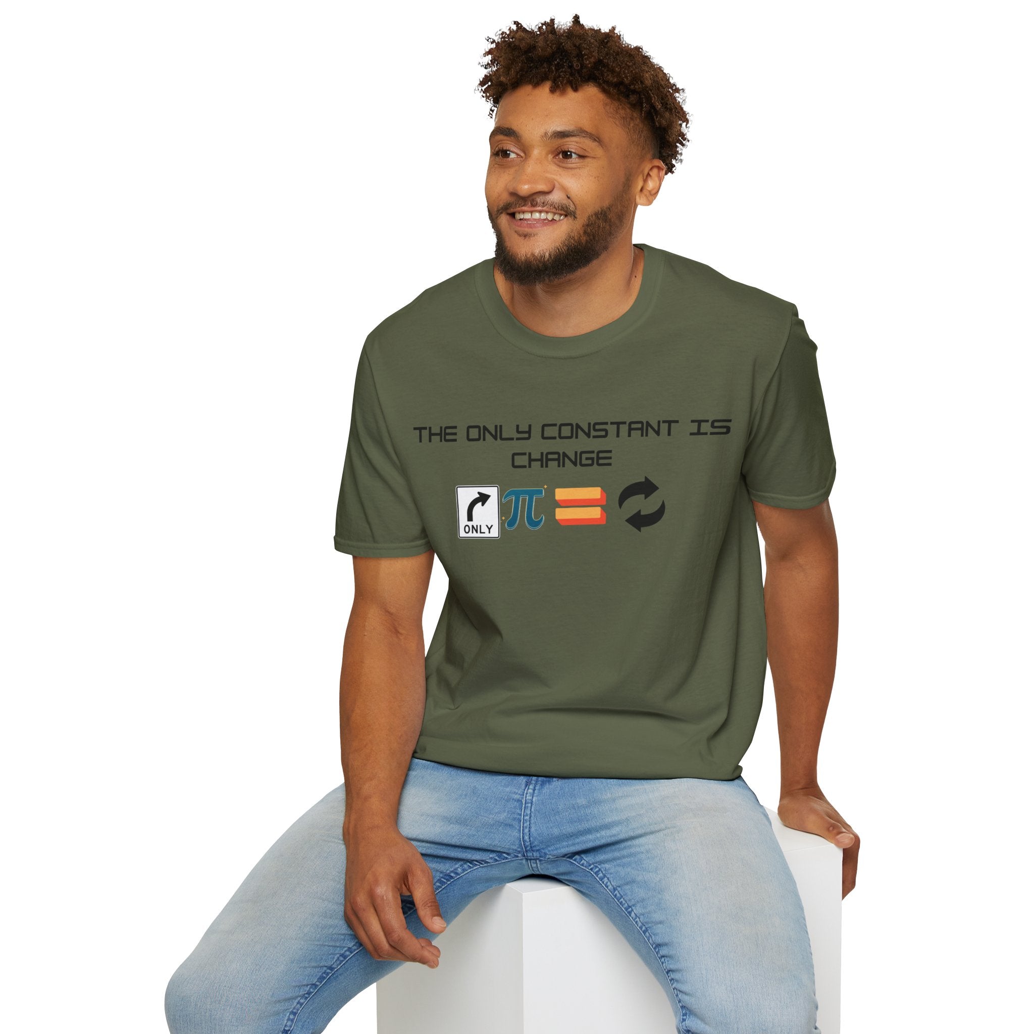 The Only Constant is Change Philosophical Quote T-Shirt