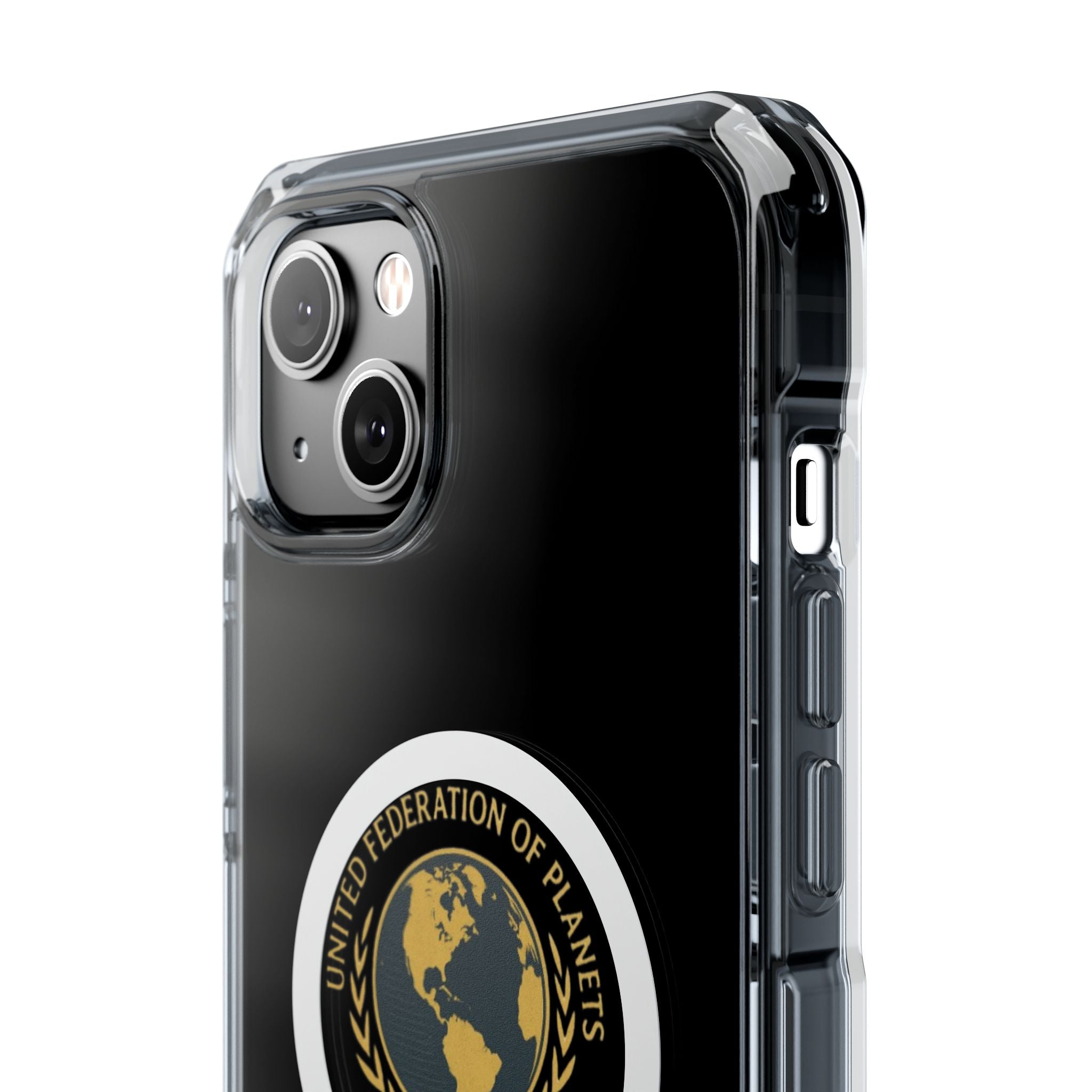United Federation of Planets Earth Logo Magnetic Clear Case | Phone Case