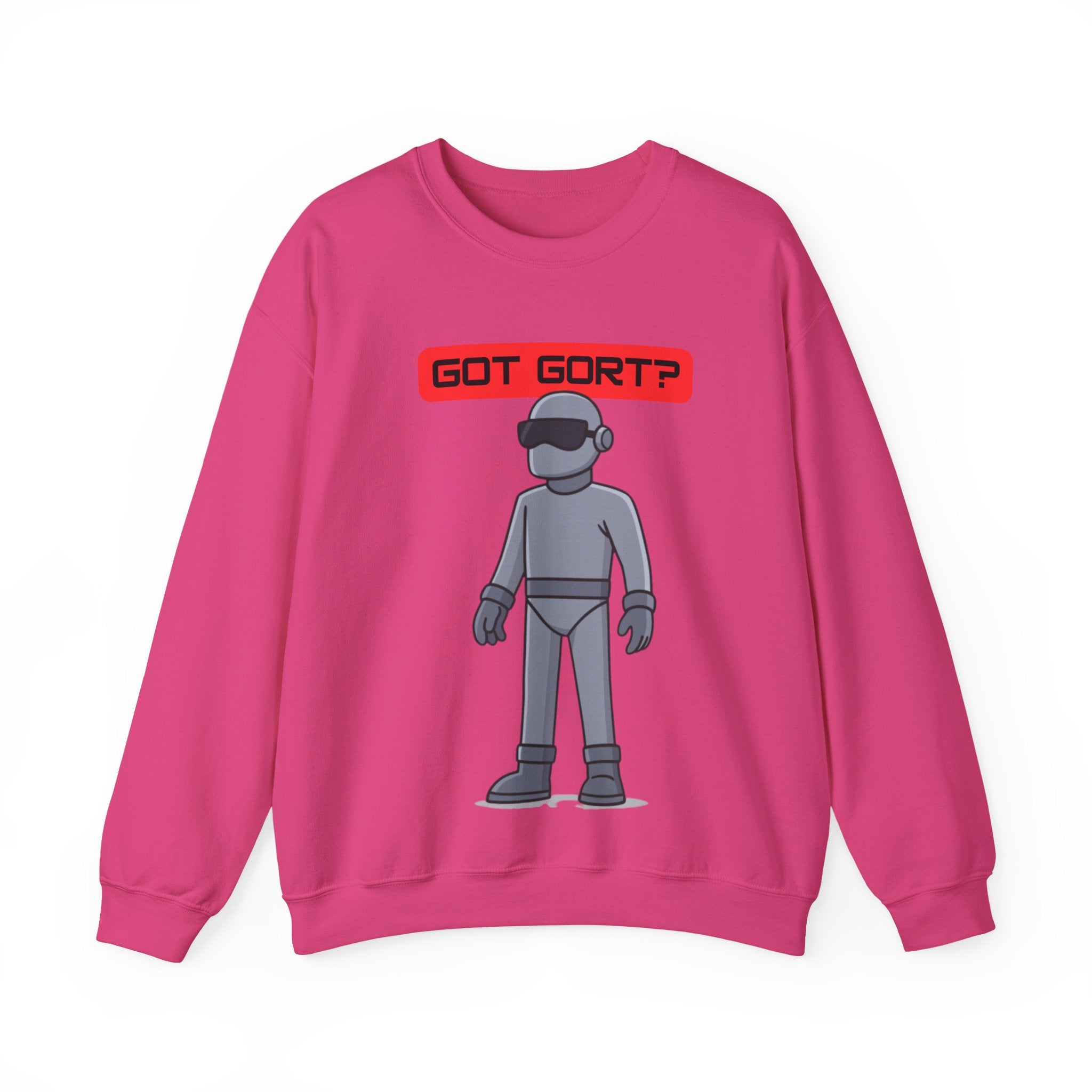 Got Gort? Unisex Crewneck Sweatshirt - Cool Casual Wear, Fun Graphic Hoodie, Perfect Gift for Friends, Everyday Comfort