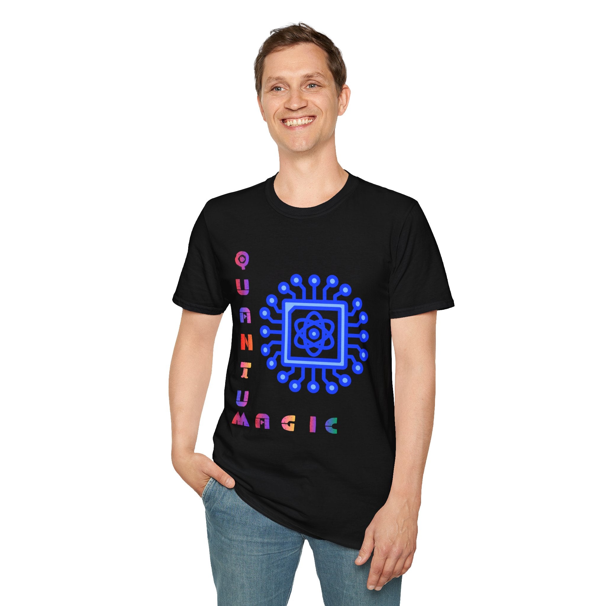 Quantum Magic T-Shirt – Circuit Atom Design Science & Tech Tee