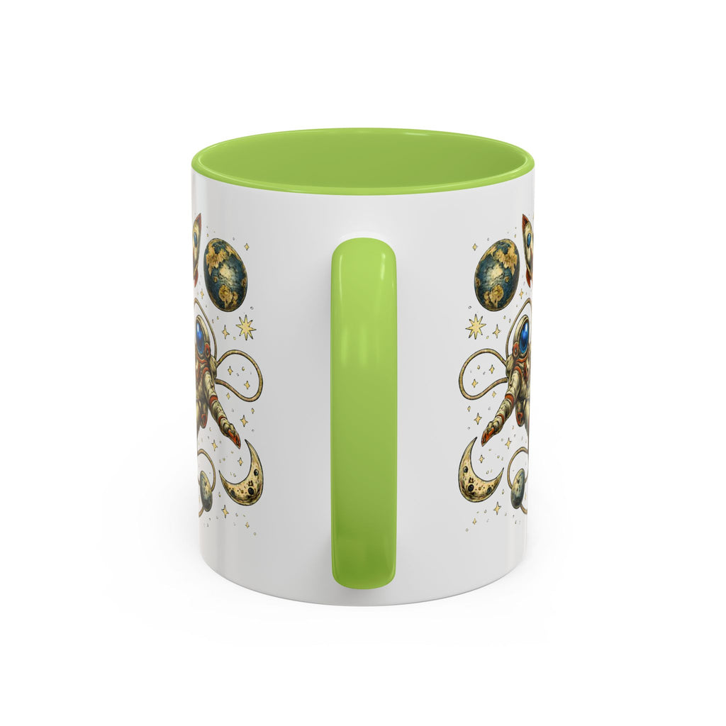 Astronaut in Space Coffee Mug | Rocket Planets Solar System