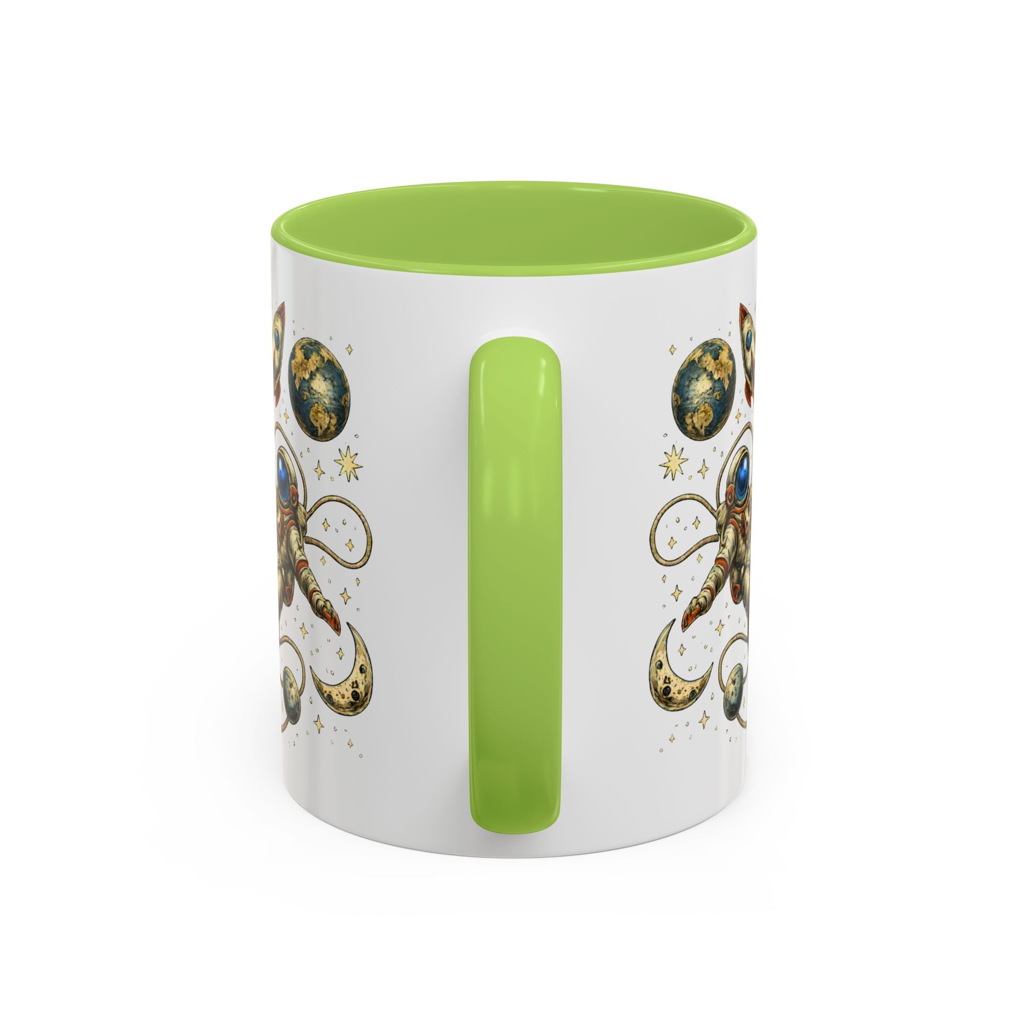 Astronaut in Space Coffee Mug | Rocket Planets Solar System