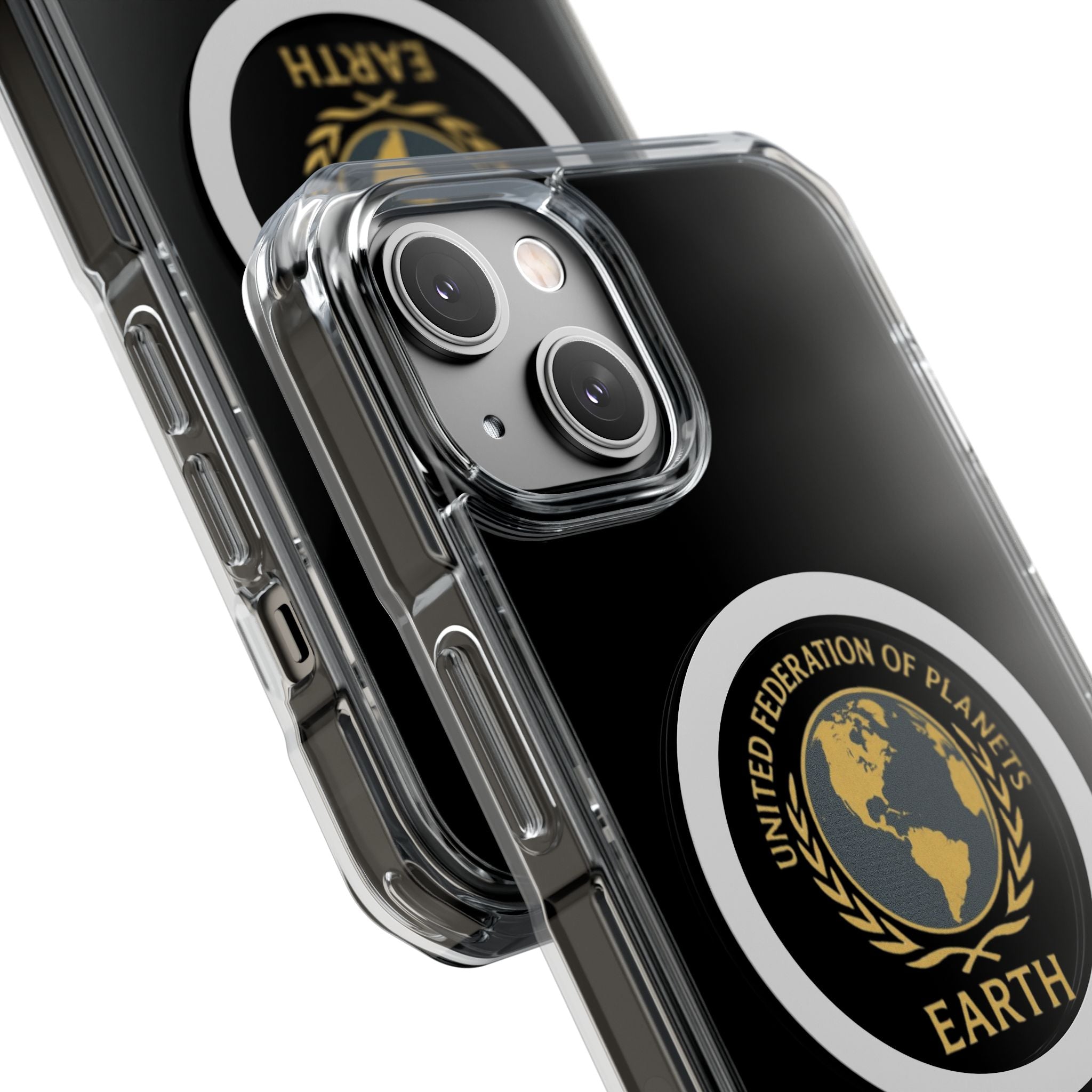 United Federation of Planets Earth Logo Magnetic Clear Case | Phone Case
