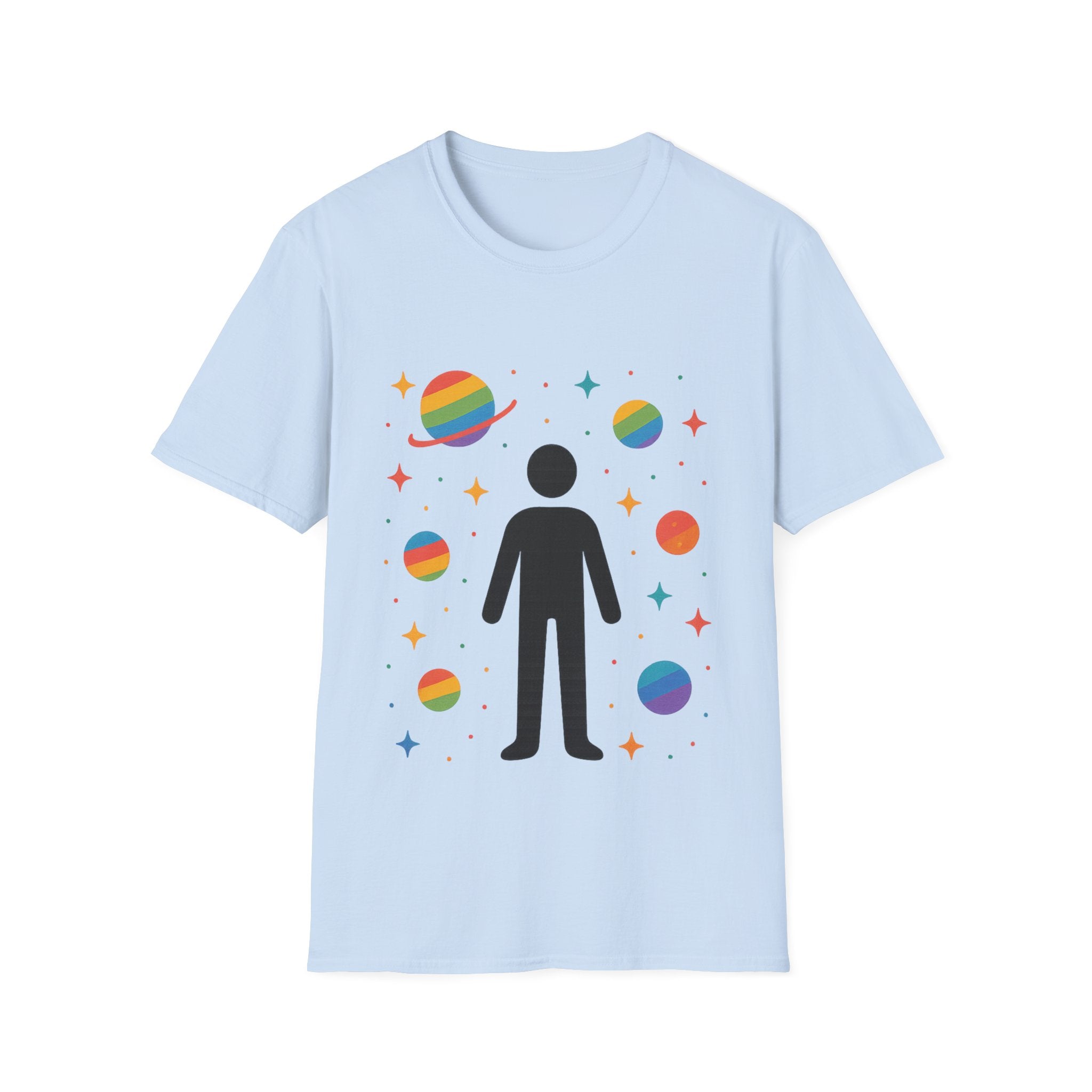 Cosmic Vibe Unisex T-Shirt - Space, Pride, Galaxy,