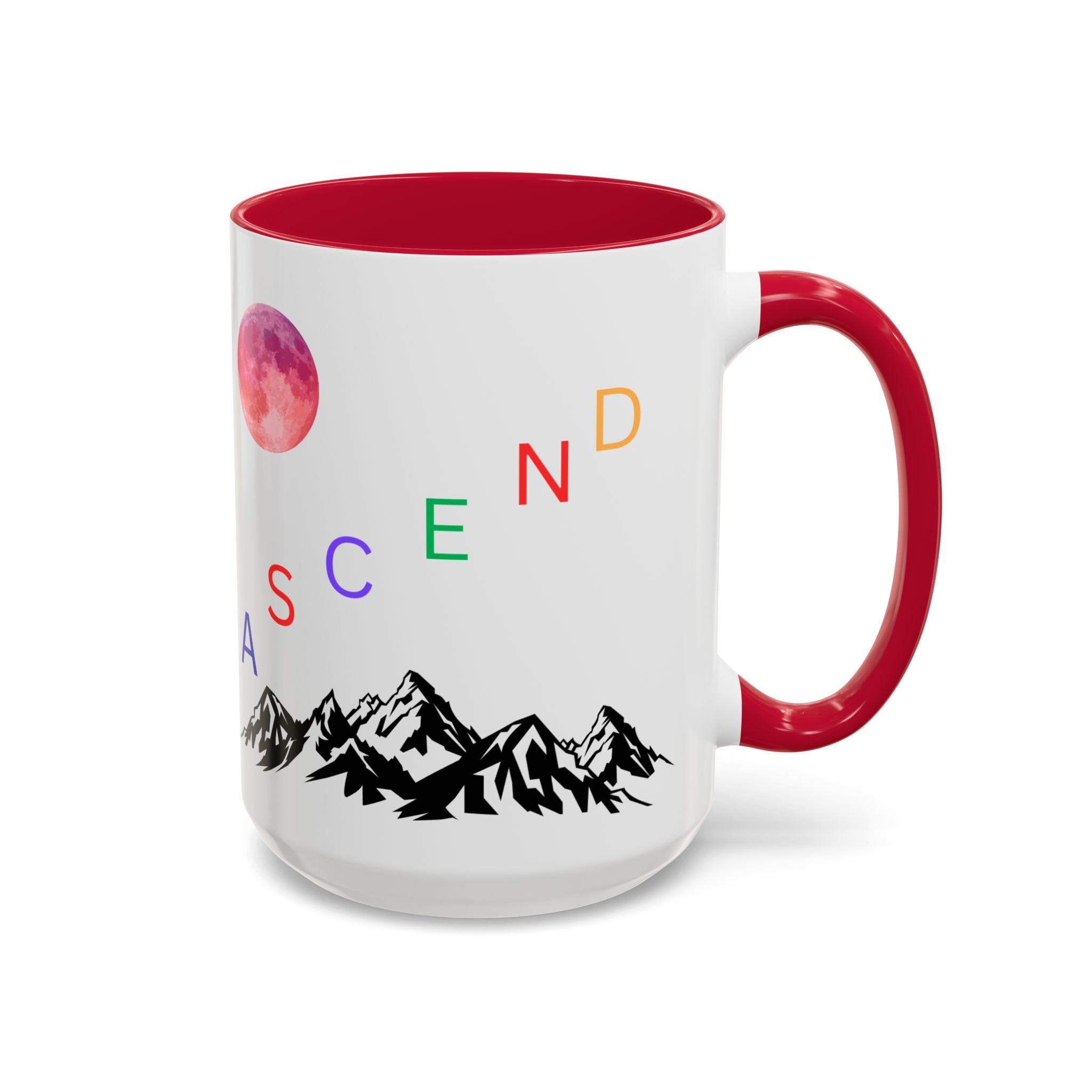 Ascend the Mountain Moon Ceramic Mug