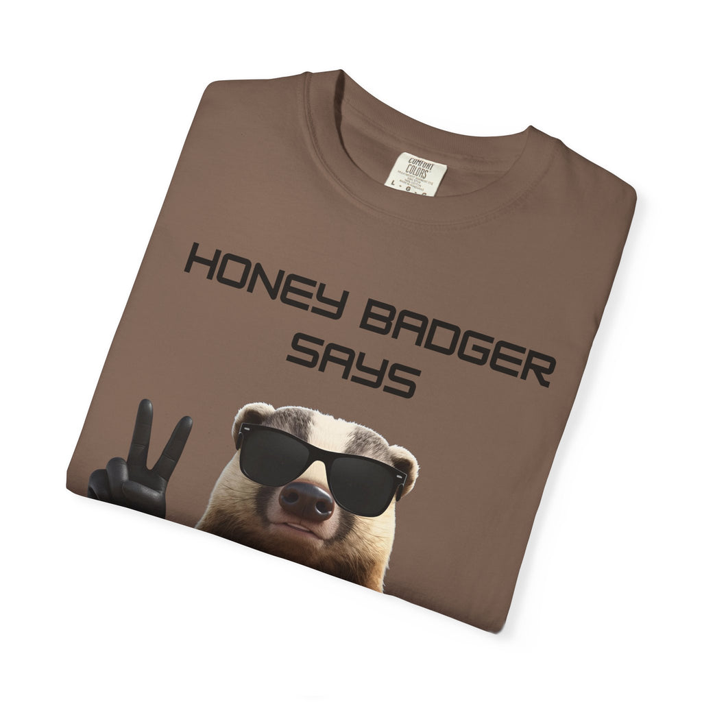 Honey Badger Refuse Dystopia T-Shirt