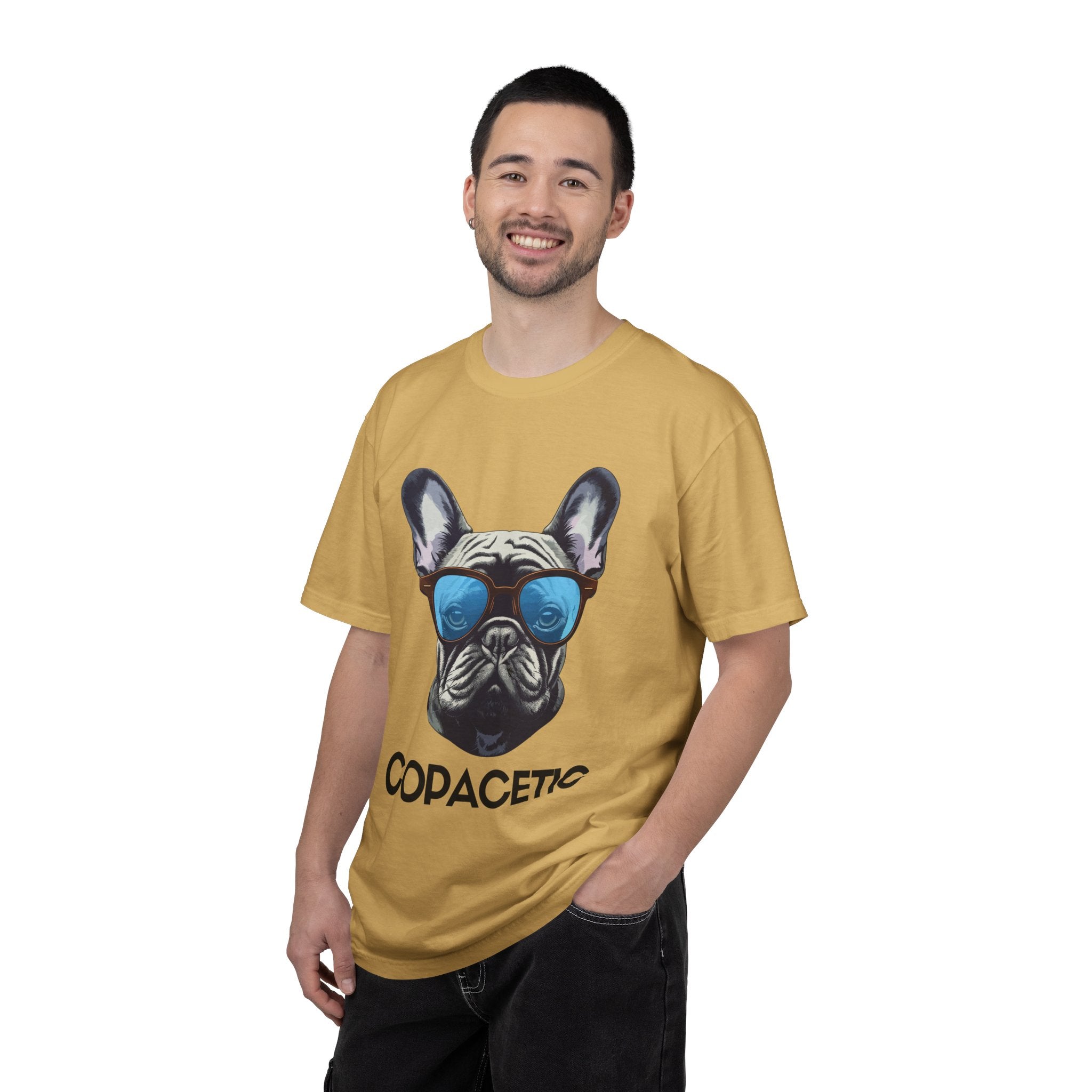 Copacetic French Bulldog T-Shirt, Fun Pet Tee, Gift for Dog Lovers, Unisex Graphic Shirt, Cool Casual Wear, Summer Essential