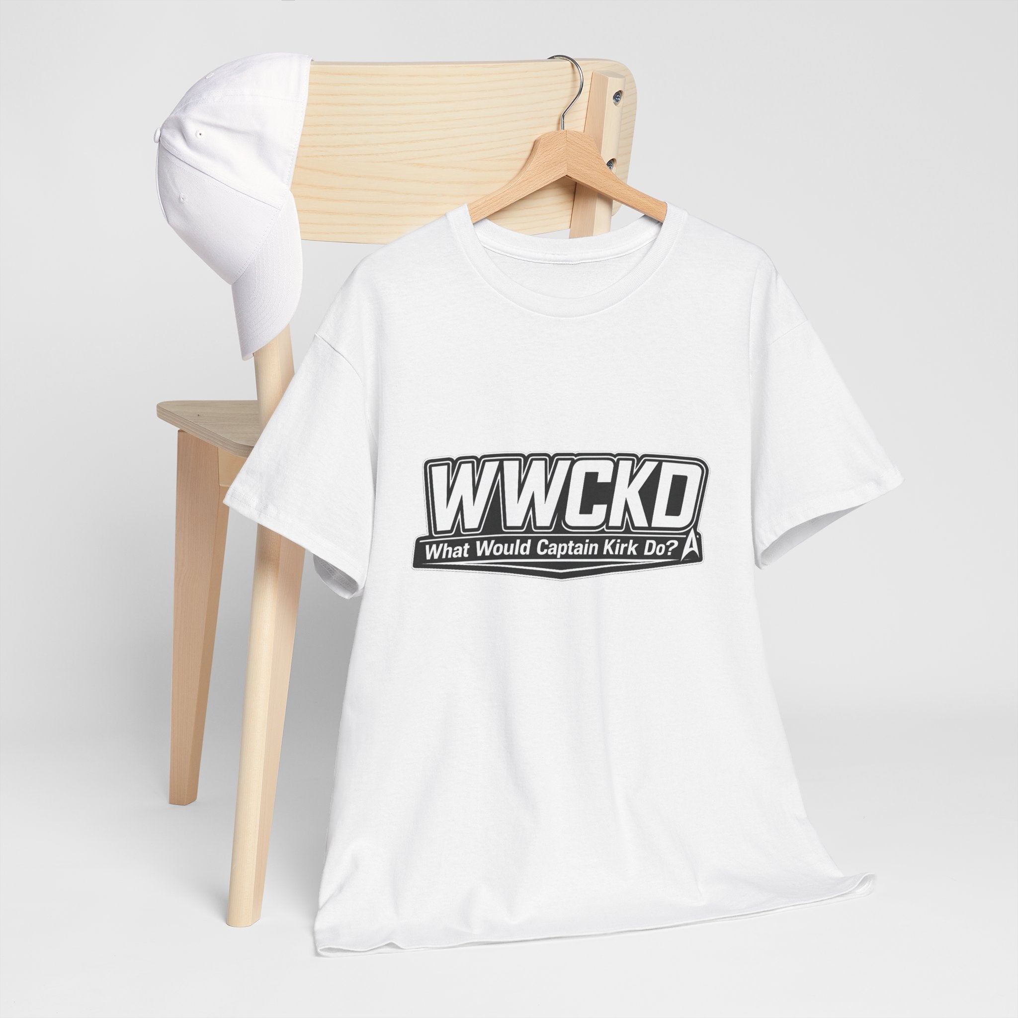 WWCKD What Would Captain Kirk Do Tee | Sci-Fi Quote Shirt