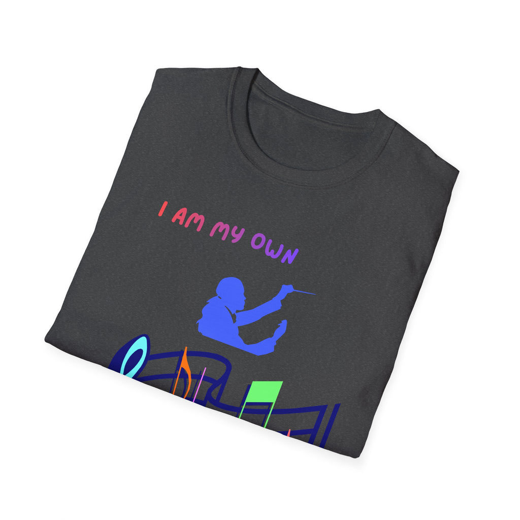 I Am My Own Magnum Opus T-Shirt | Musical Notes Treble Clef Design