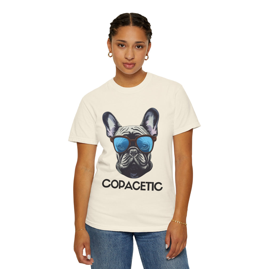 Copacetic French Bulldog T-Shirt, Fun Pet Tee, Gift for Dog Lovers, Unisex Graphic Shirt, Cool Casual Wear, Summer Essential