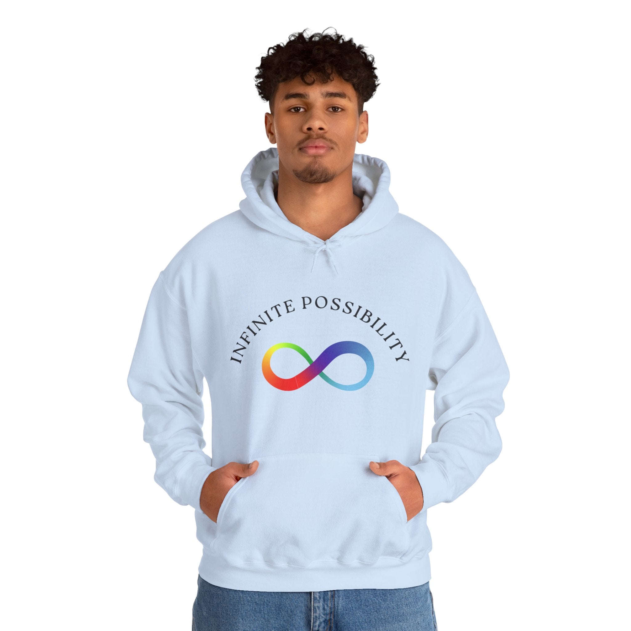 Infinite Possibility Hoodie, Unisex Heavy Blend Sweatshirt