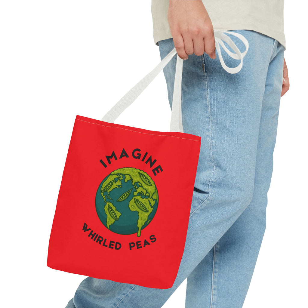 Imagine Whirled Peas Eco-Friendly Tote Bag