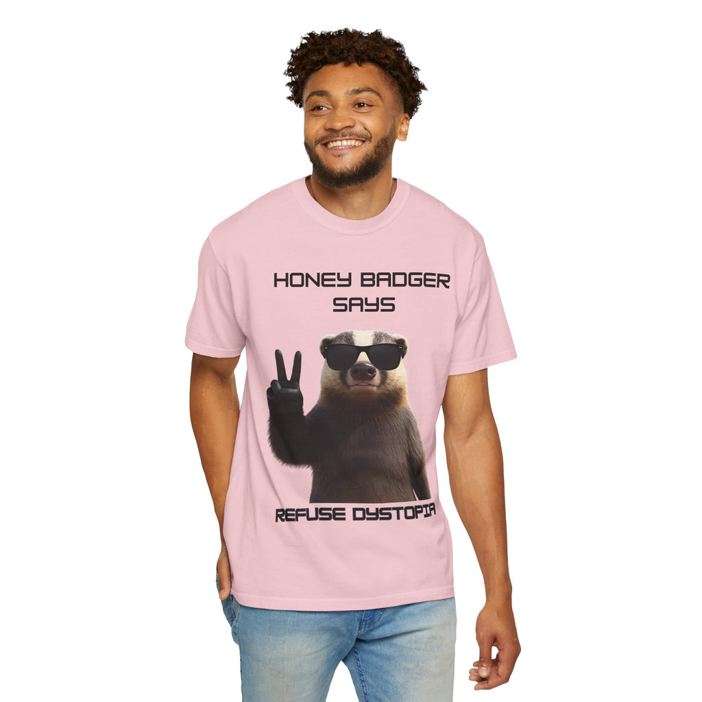 Honey Badger Refuse Dystopia T-Shirt