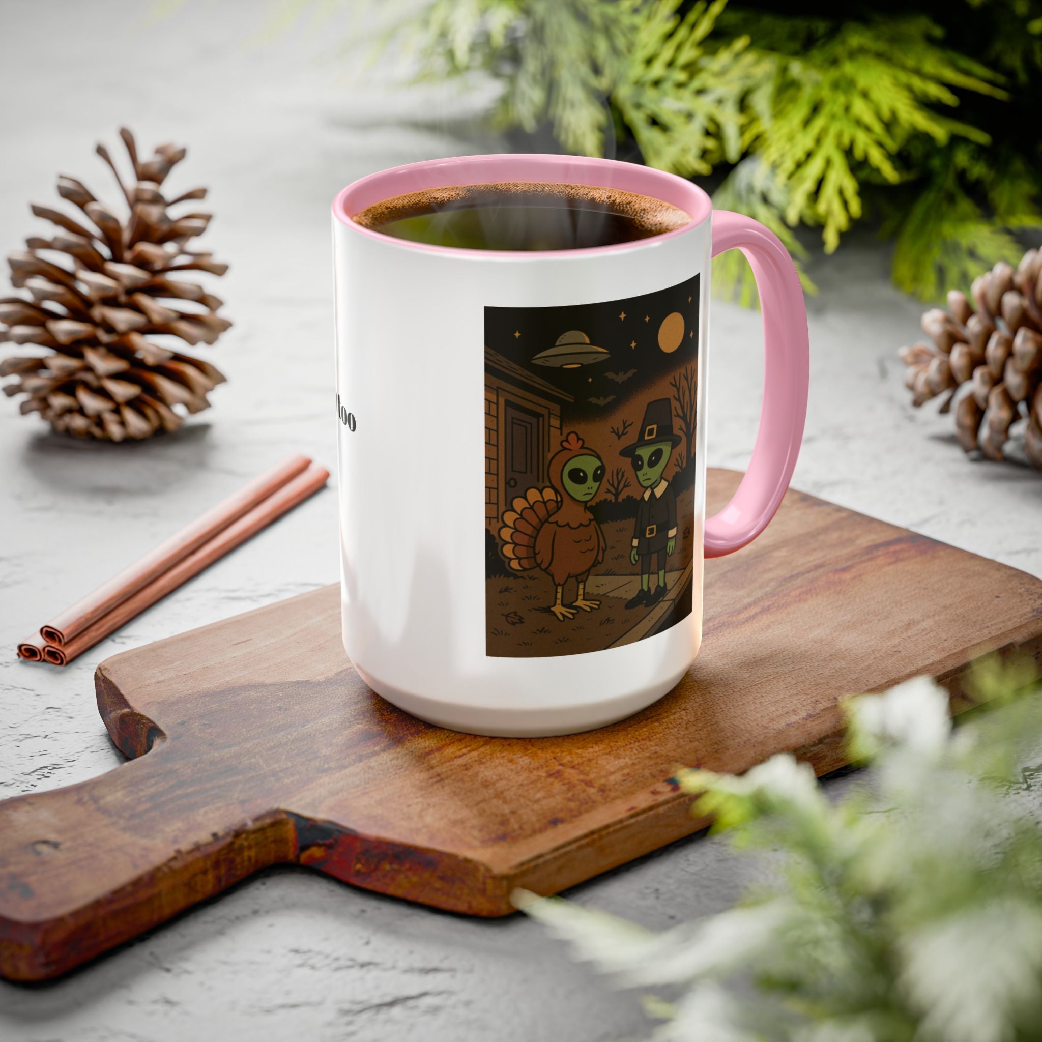 Whimsical Alien-themed Mugs, I'm grateful for you too