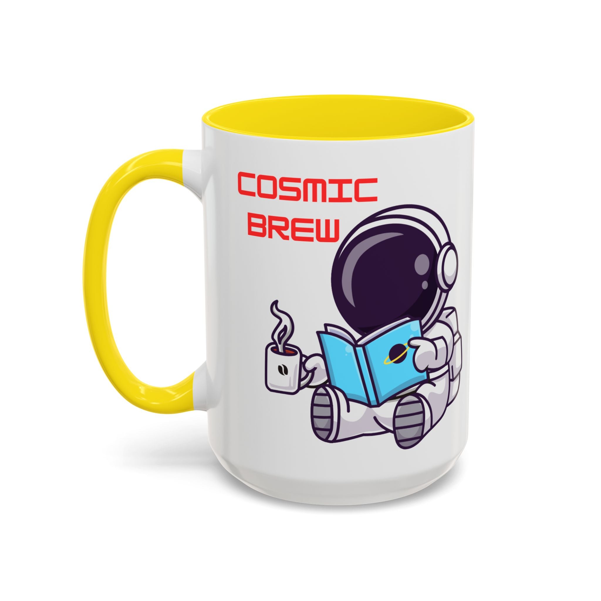 Cosmic Brew Astronaut Coffee Mug | Accent Ceramic Mug