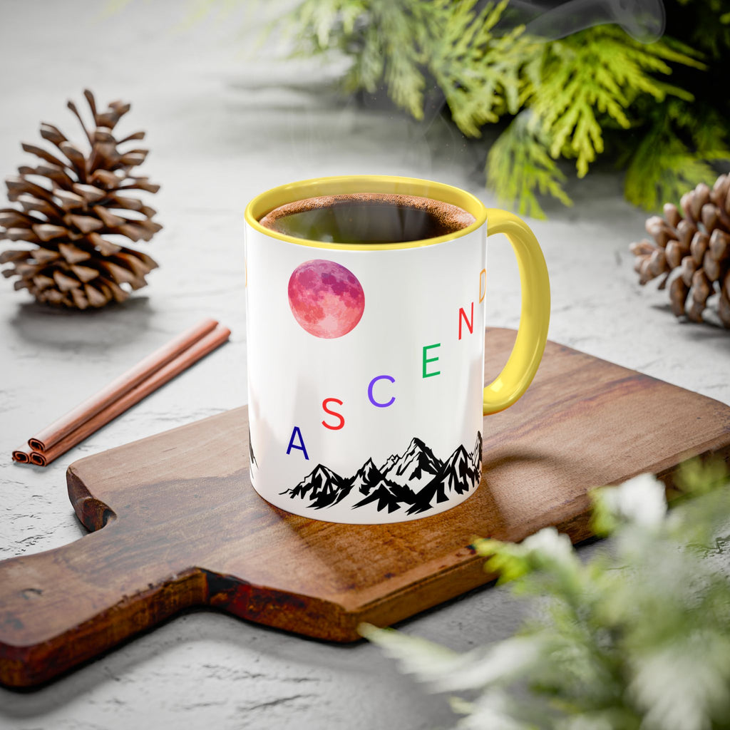 Ascend the Mountain Moon Ceramic Mug