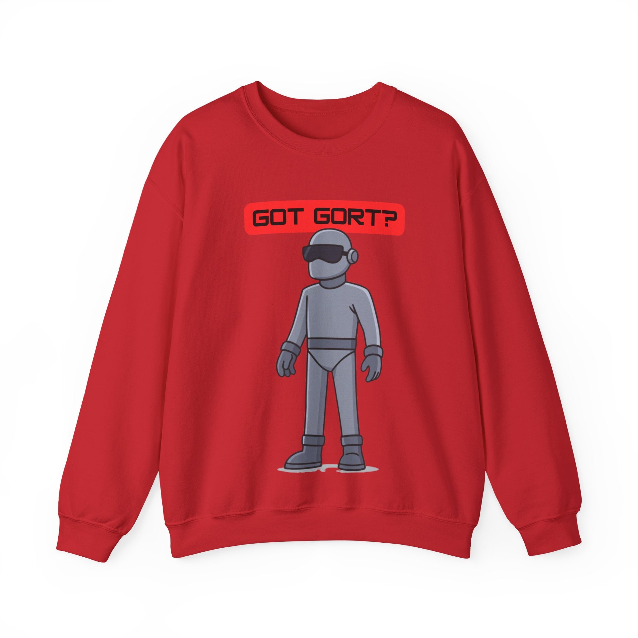 Got Gort? Unisex Crewneck Sweatshirt - Cool Casual Wear, Fun Graphic Hoodie, Perfect Gift for Friends, Everyday Comfort