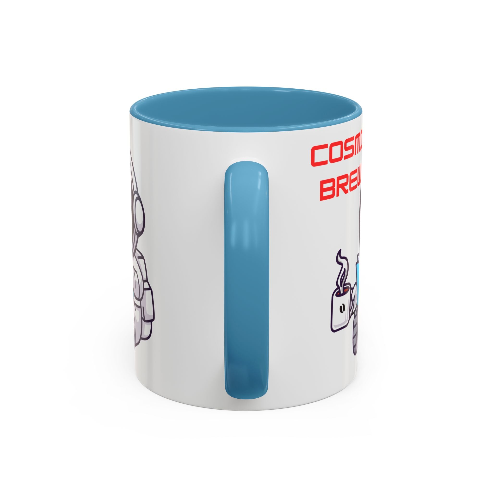 Cosmic Brew Astronaut Coffee Mug | Accent Ceramic Mug