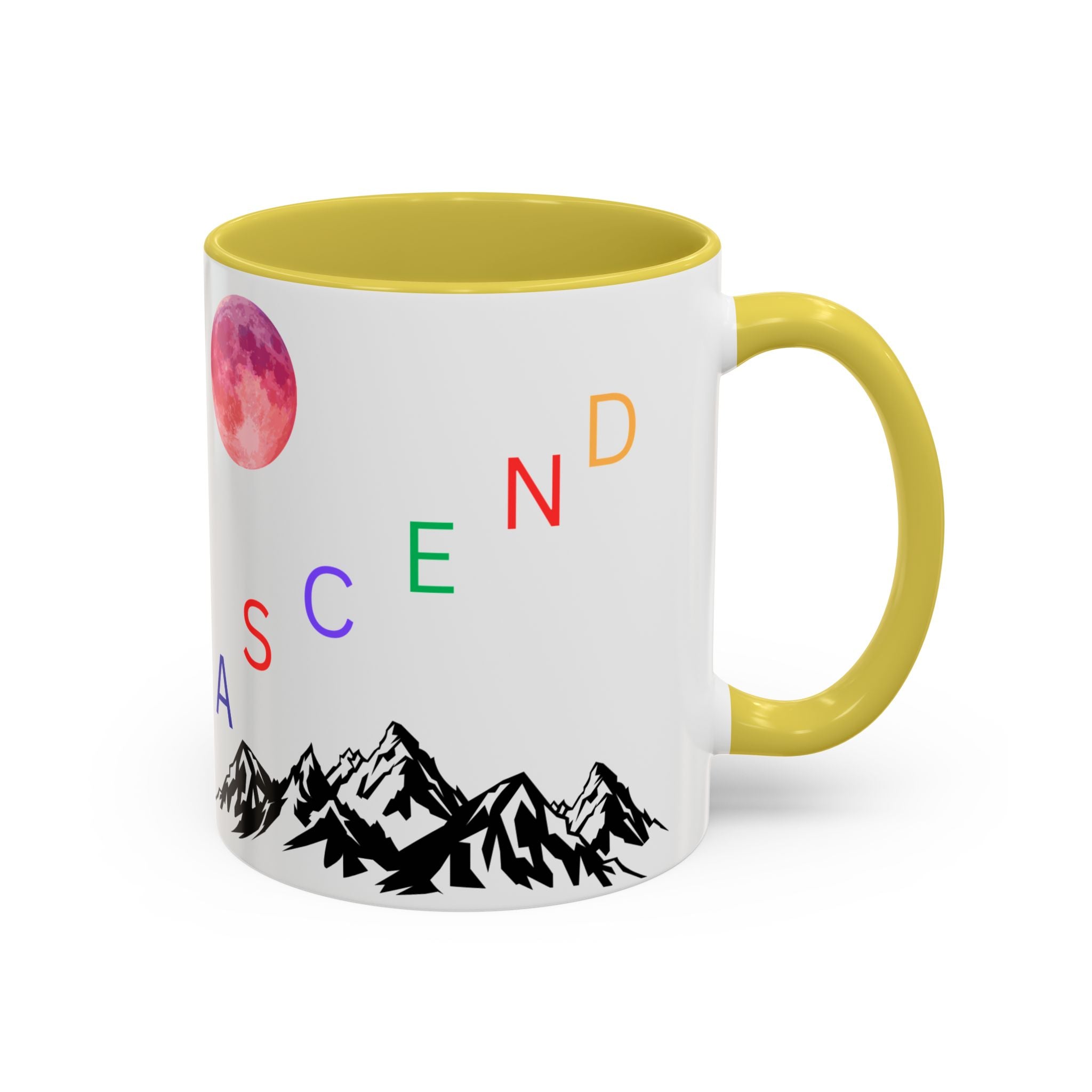 Ascend the Mountain Moon Ceramic Mug