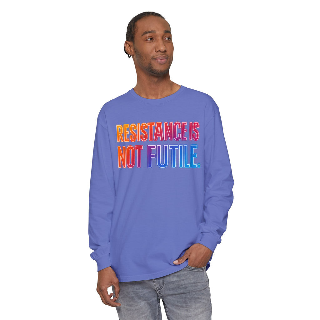 Resistance Is Not Futile Long Sleeve  Rally for Freedom Tee