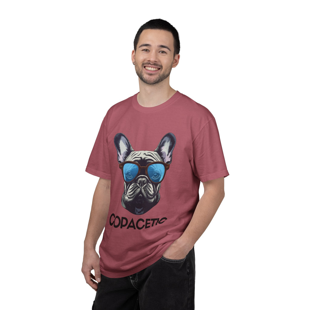 Copacetic French Bulldog T-Shirt, Fun Pet Tee, Gift for Dog Lovers, Unisex Graphic Shirt, Cool Casual Wear, Summer Essential