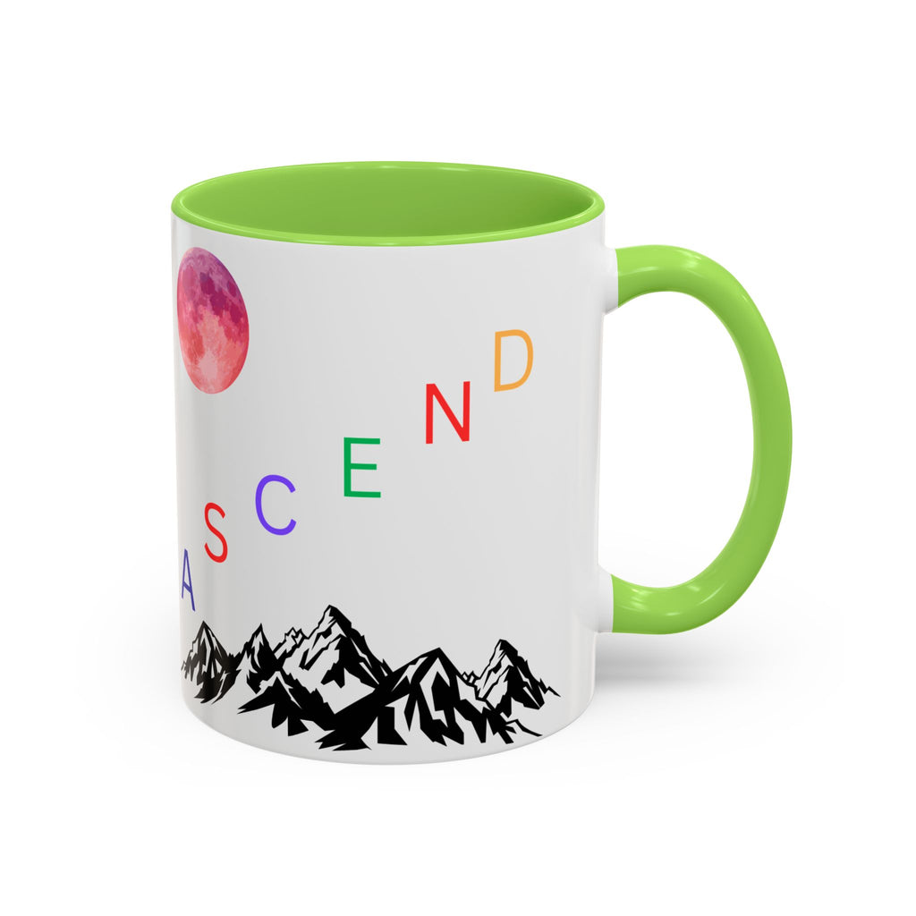 Ascend the Mountain Moon Ceramic Mug