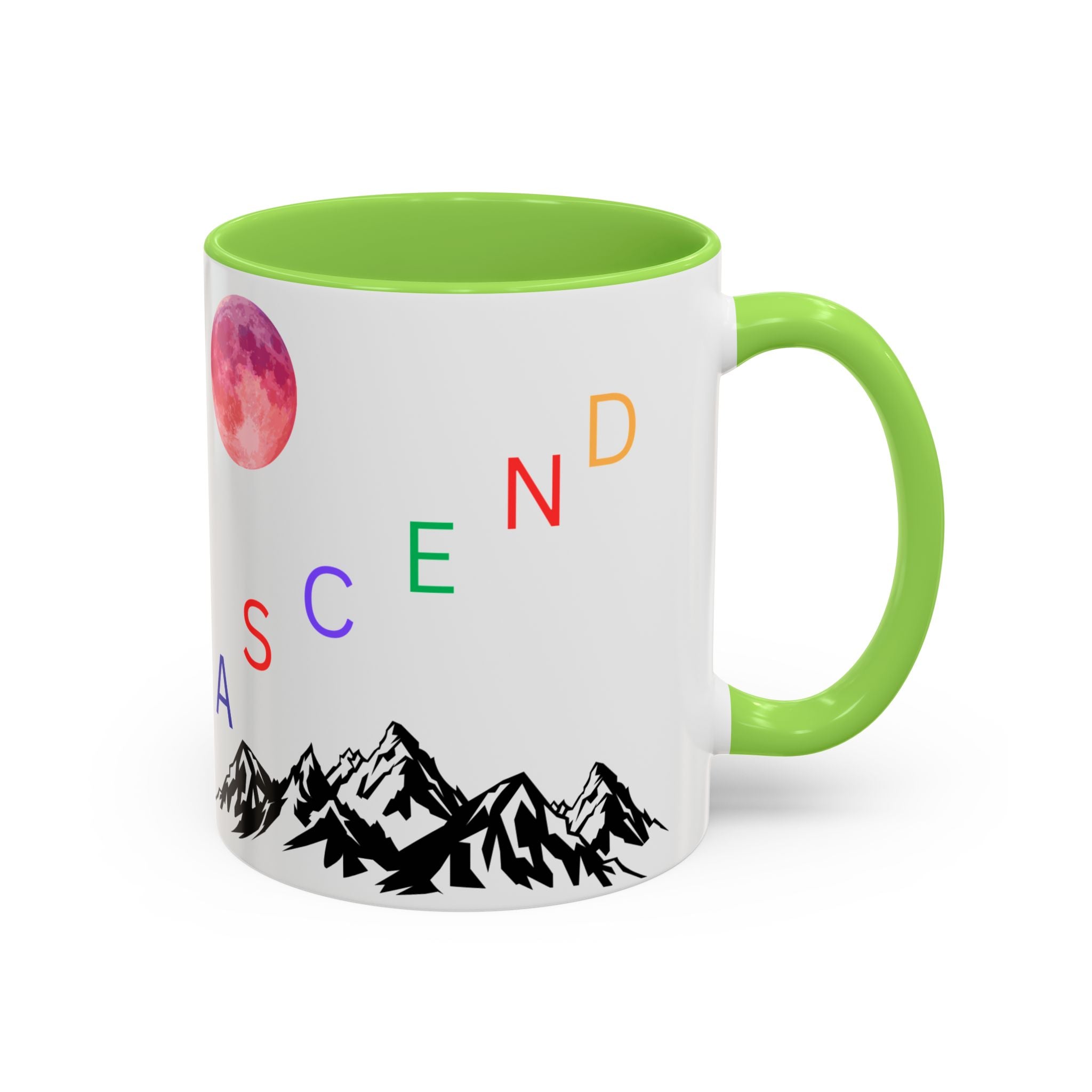 Ascend the Mountain Moon Ceramic Mug