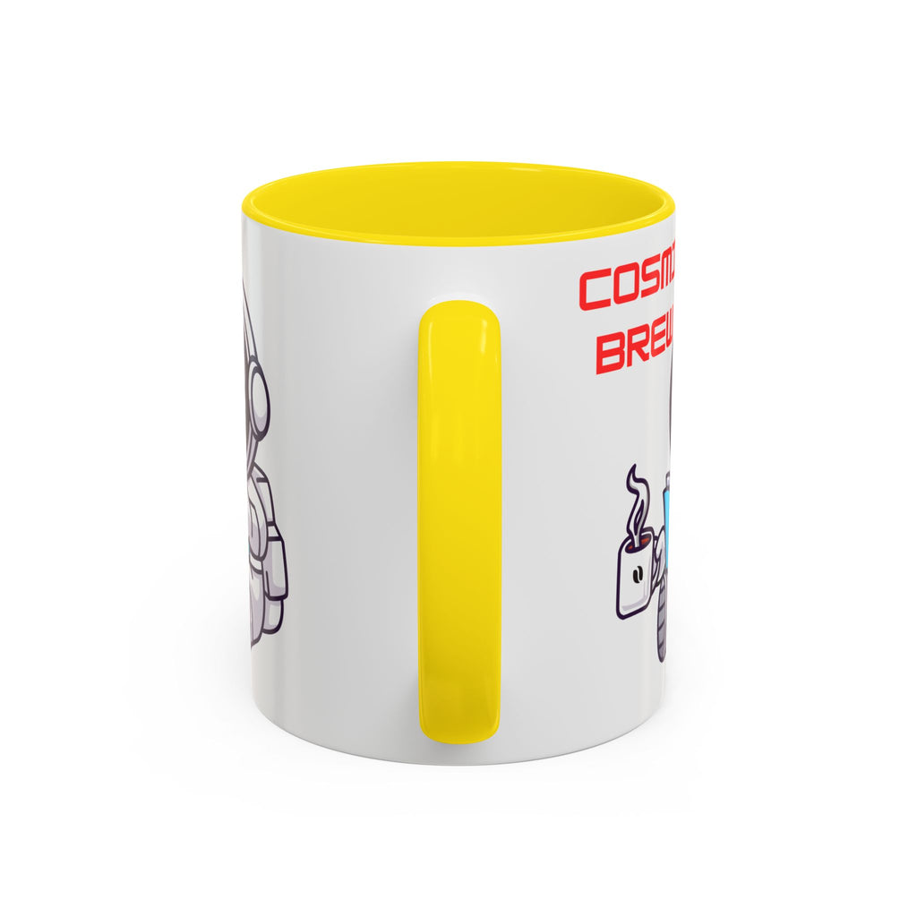 Cosmic Brew Astronaut Coffee Mug | Accent Ceramic Mug