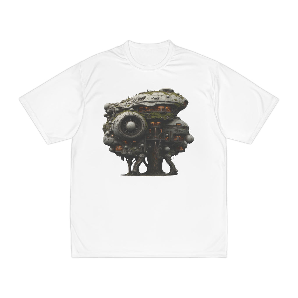 Steampunk Walking Machine performance T-Shirt | Sci-Fi Mechanical Illustration