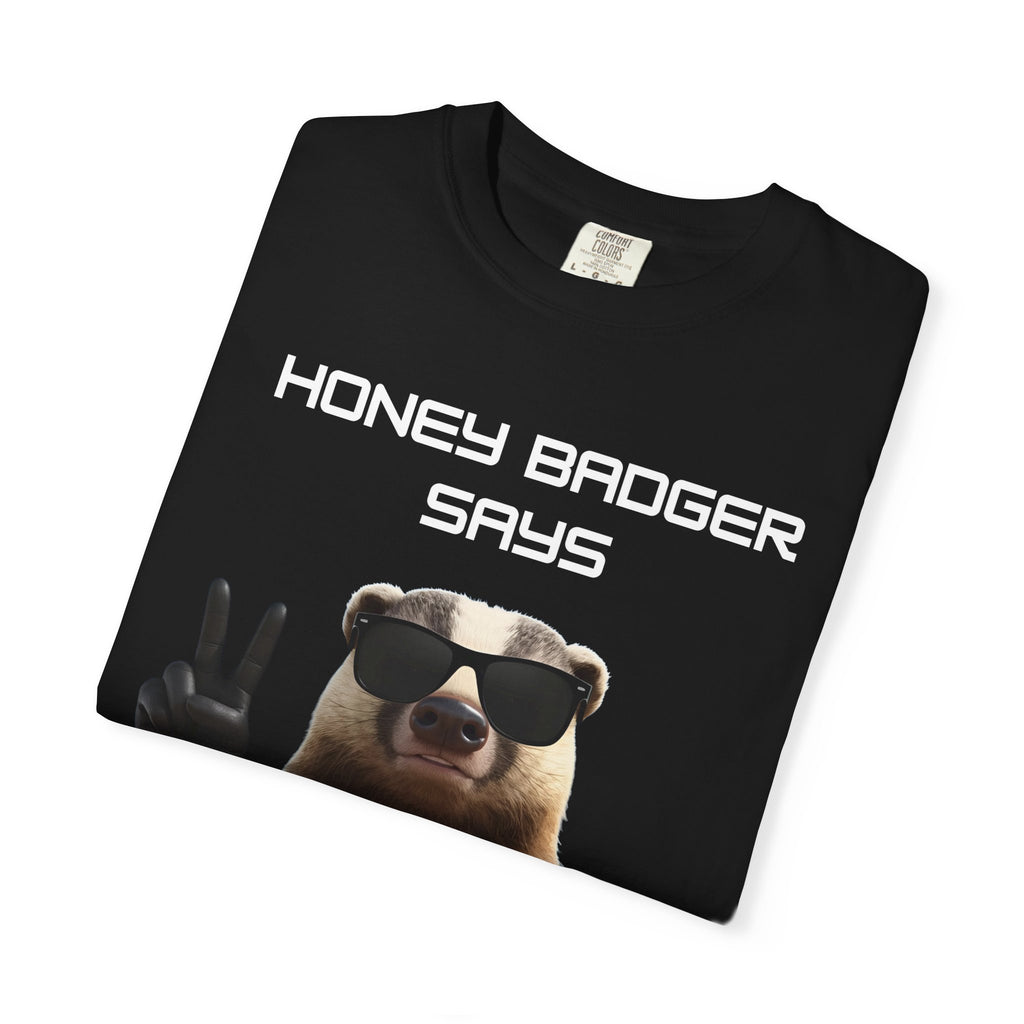 Honey Badger Refuse Dystopia T-Shirt