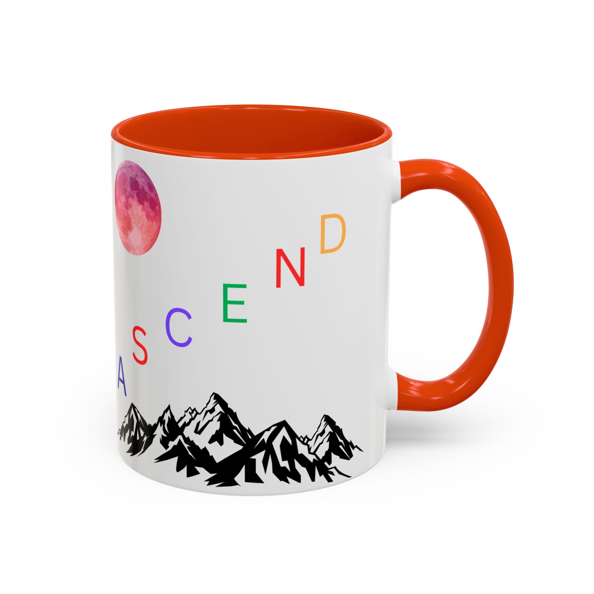 Ascend the Mountain Moon Ceramic Mug