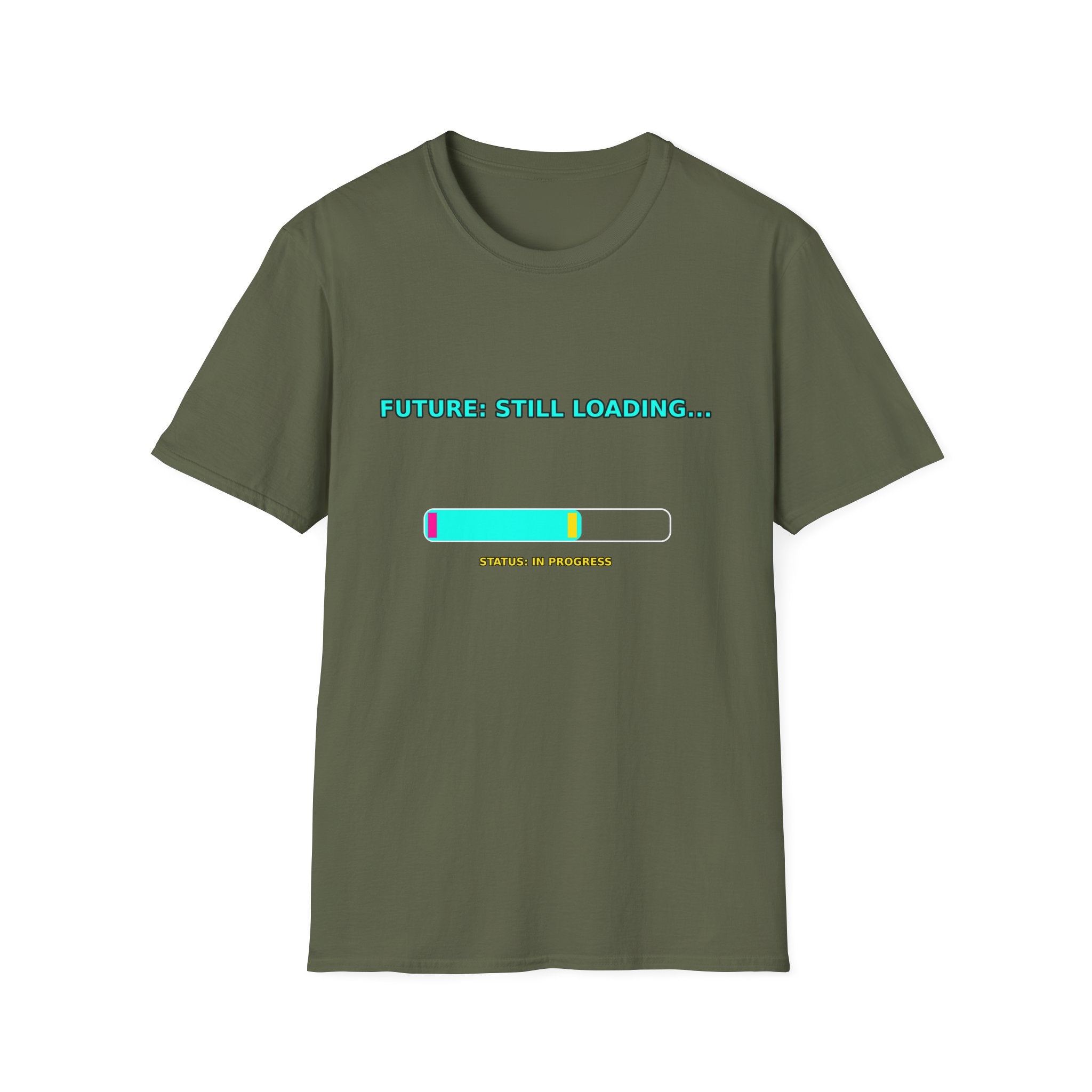 Future: Still Loading Progress Bar Graphic Tee