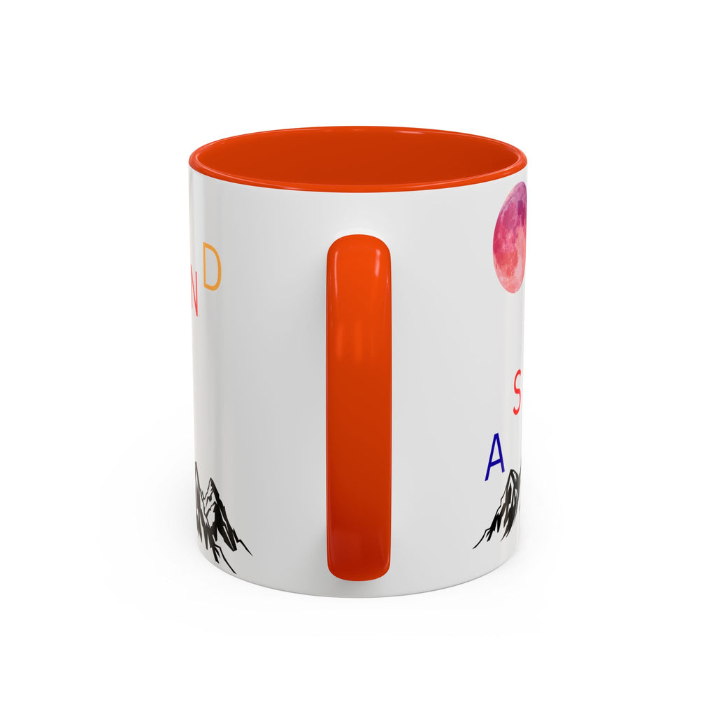Ascend the Mountain Moon Ceramic Mug