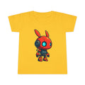 Happy RobotToddler T-shirt | Cute Sci-Fi Bunny Robot, Kids Tee