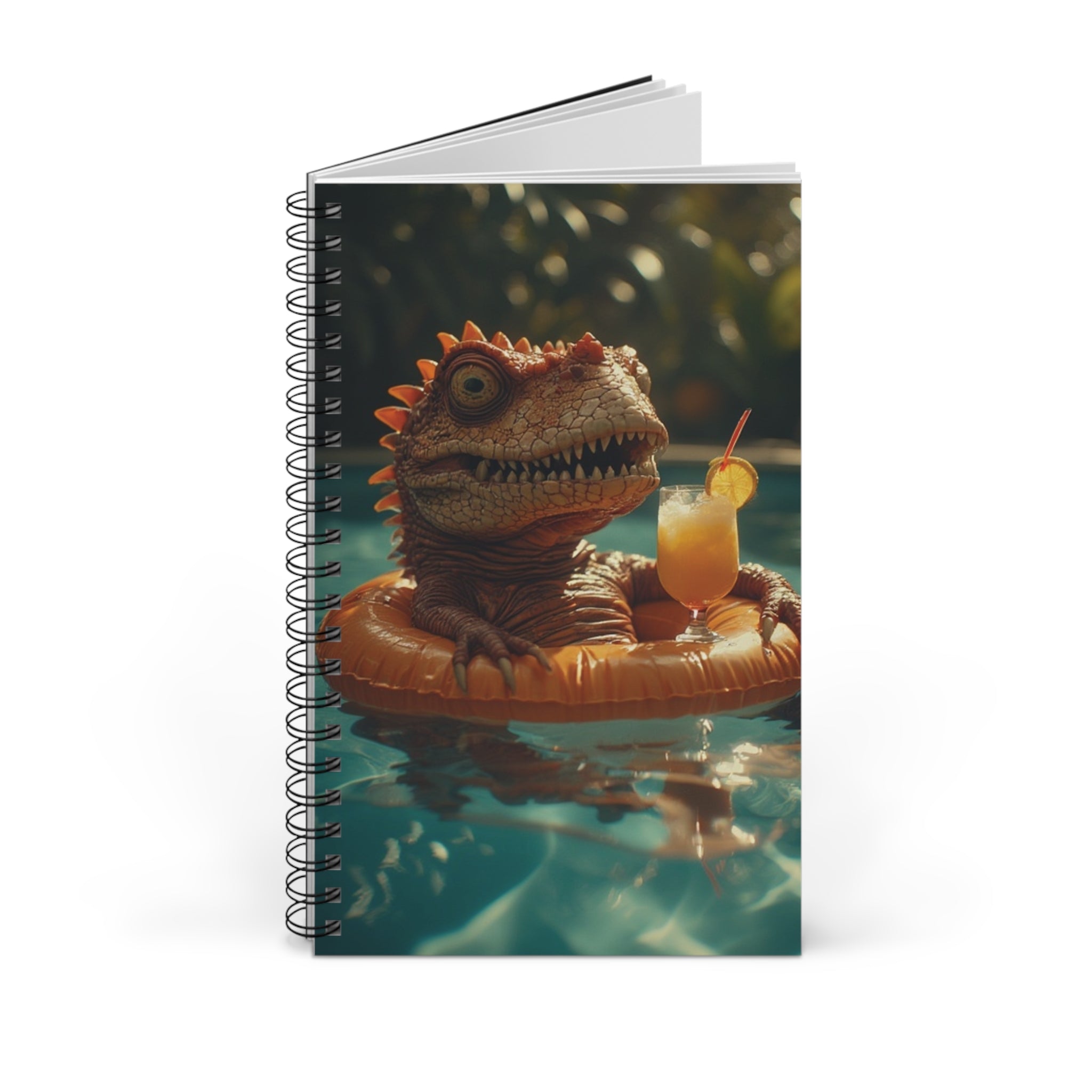 Fun Dino Spiral sketch Journal