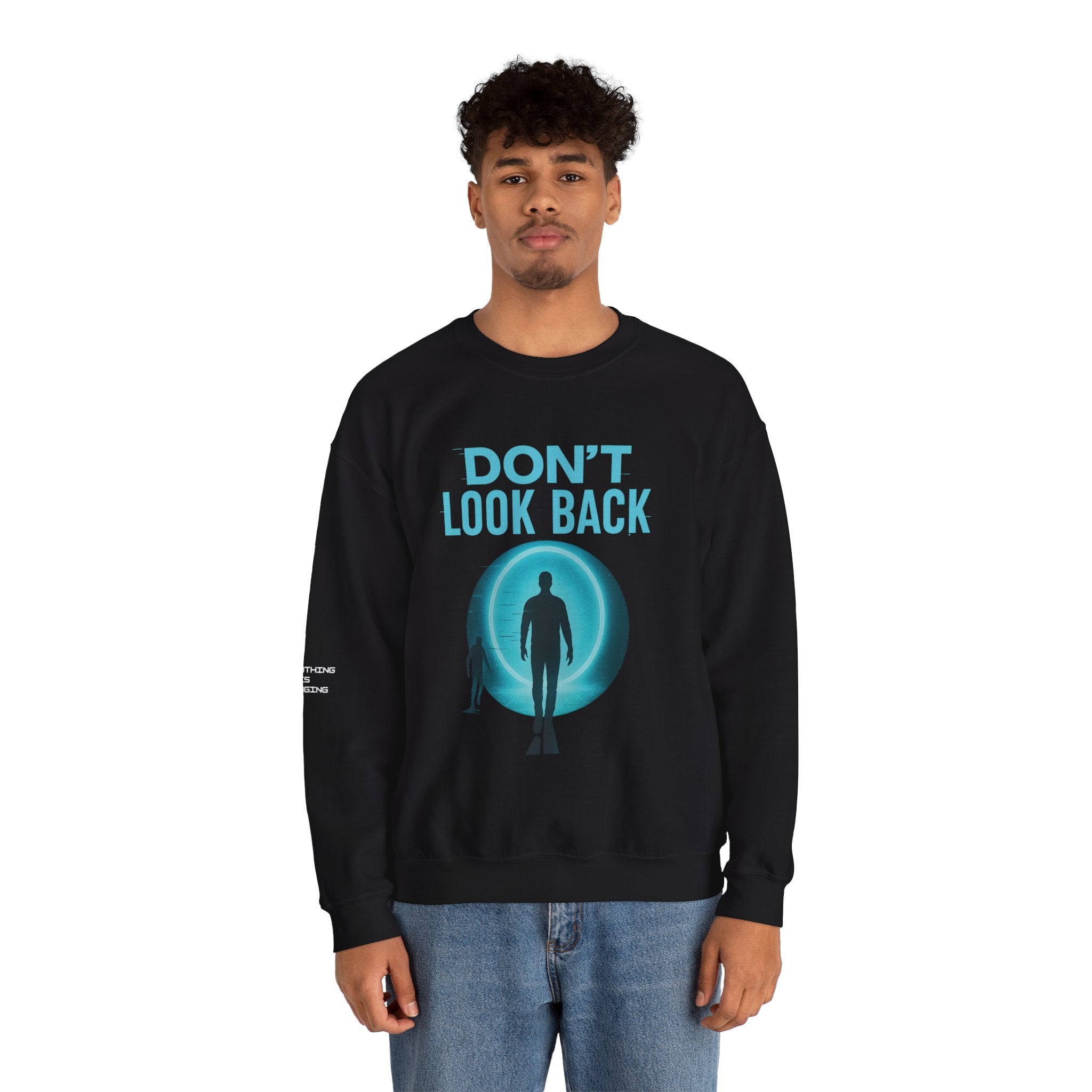 Don't Look Back, Unisex Crewneck Sweatshirt