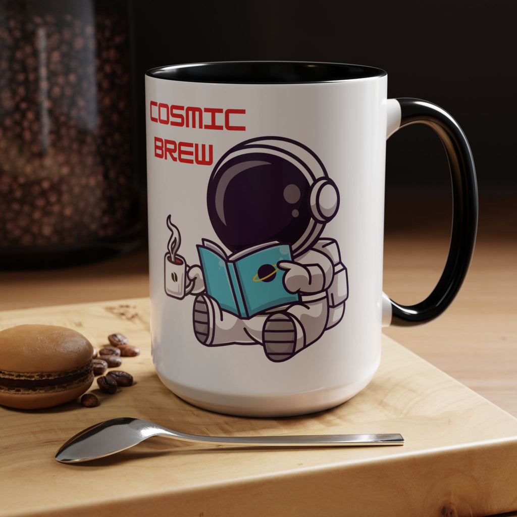Cosmic Brew Astronaut Coffee Mug | Accent Ceramic Mug