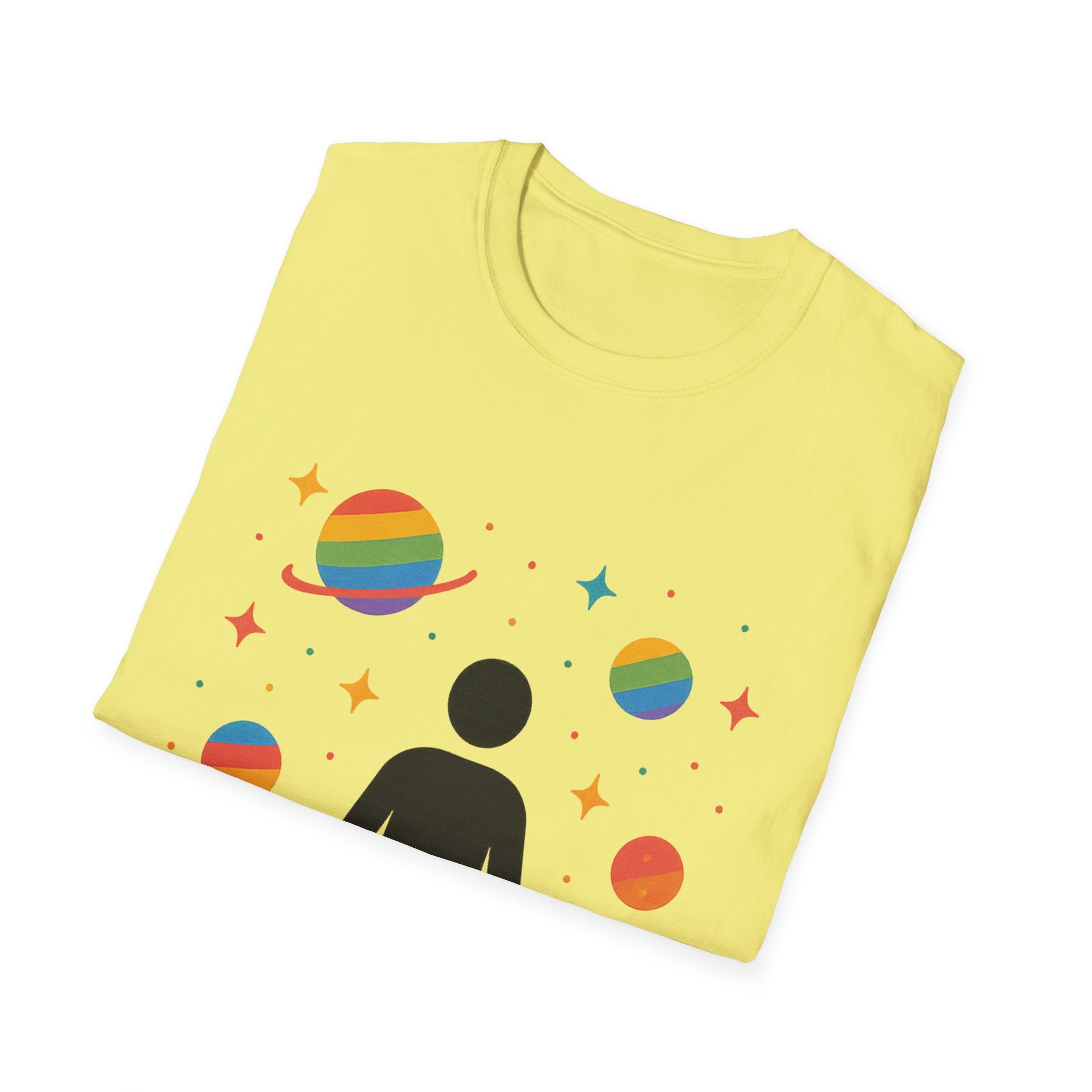 Cosmic Vibe Unisex T-Shirt - Space, Pride, Galaxy,