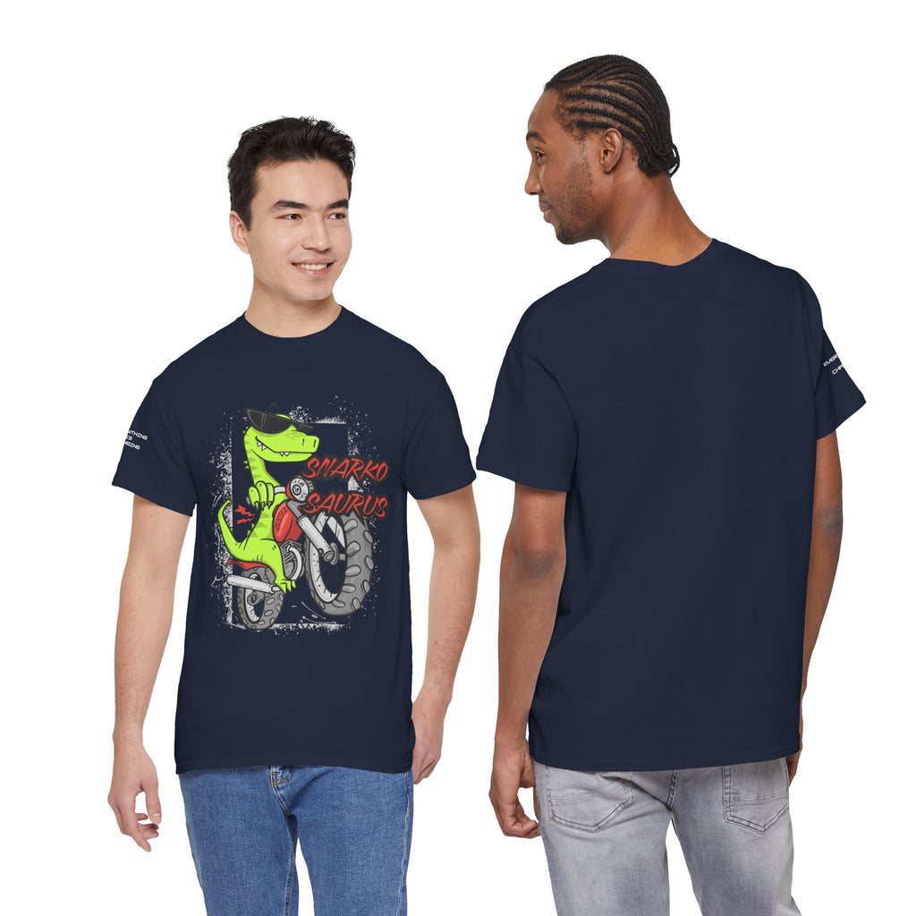 Snarkosaurus Cool Graphic Tee for Dinosaur Lovers | Unisex Heavy Cotton Tee