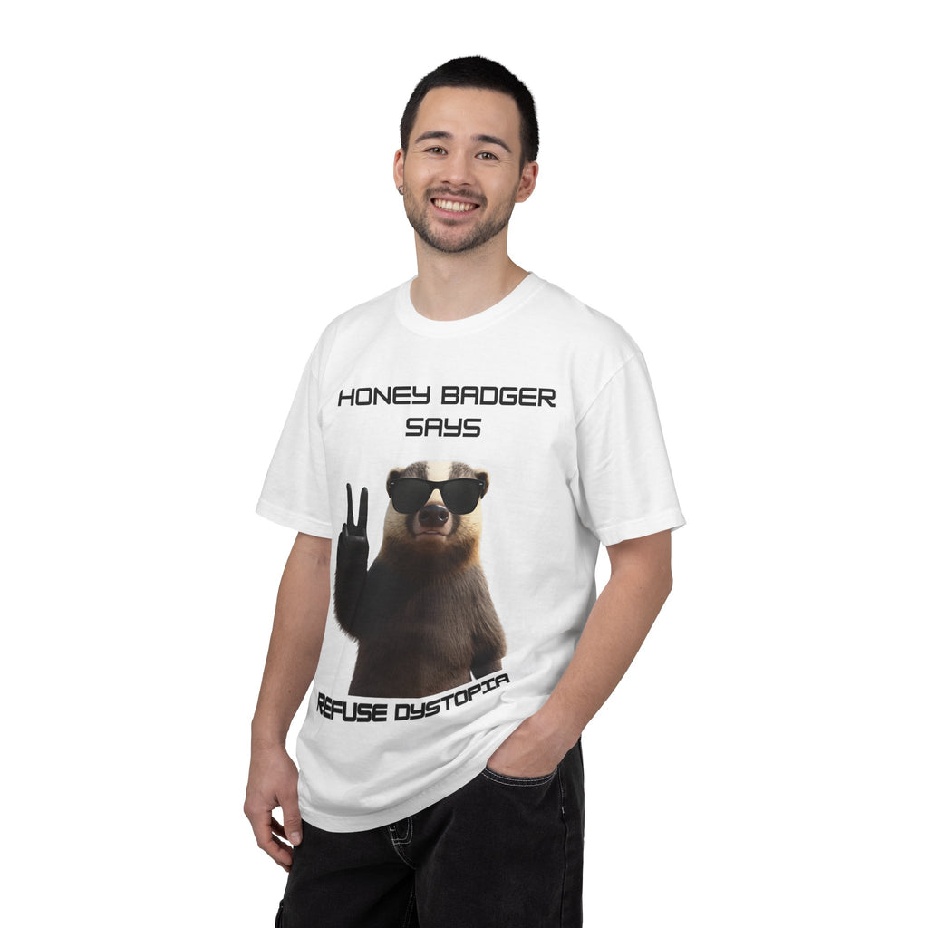 Honey Badger Refuse Dystopia T-Shirt