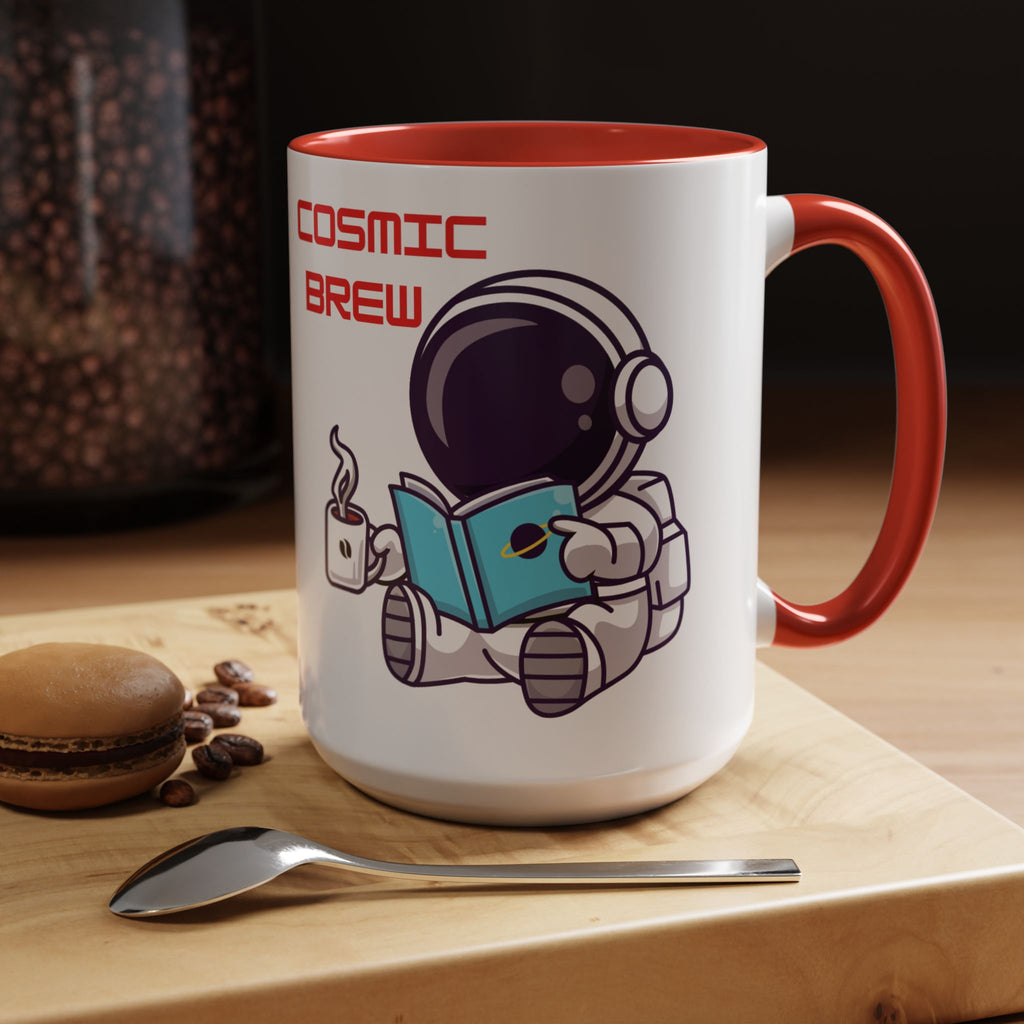 Cosmic Brew Astronaut Coffee Mug | Accent Ceramic Mug