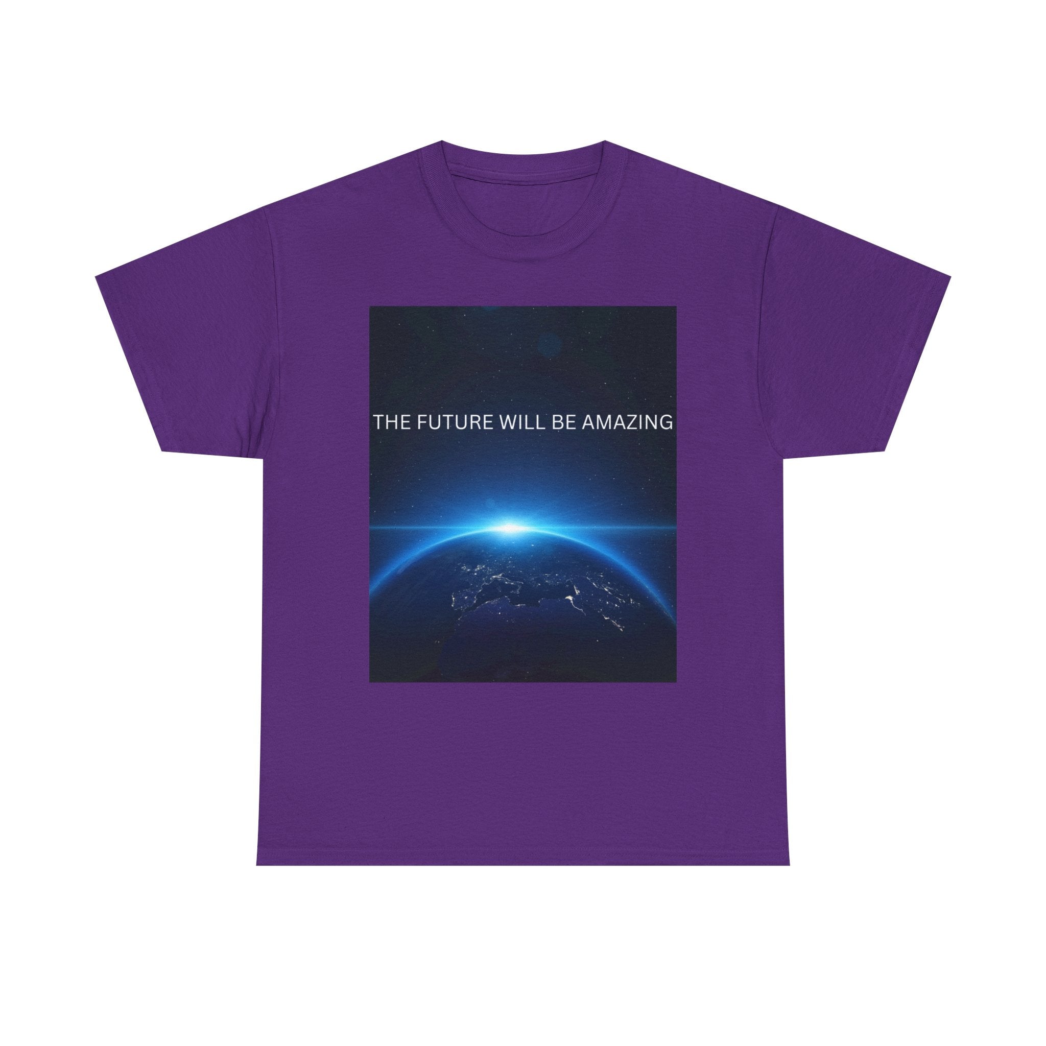 The Future Will Be Amazing Unisex Heavy Cotton Tee