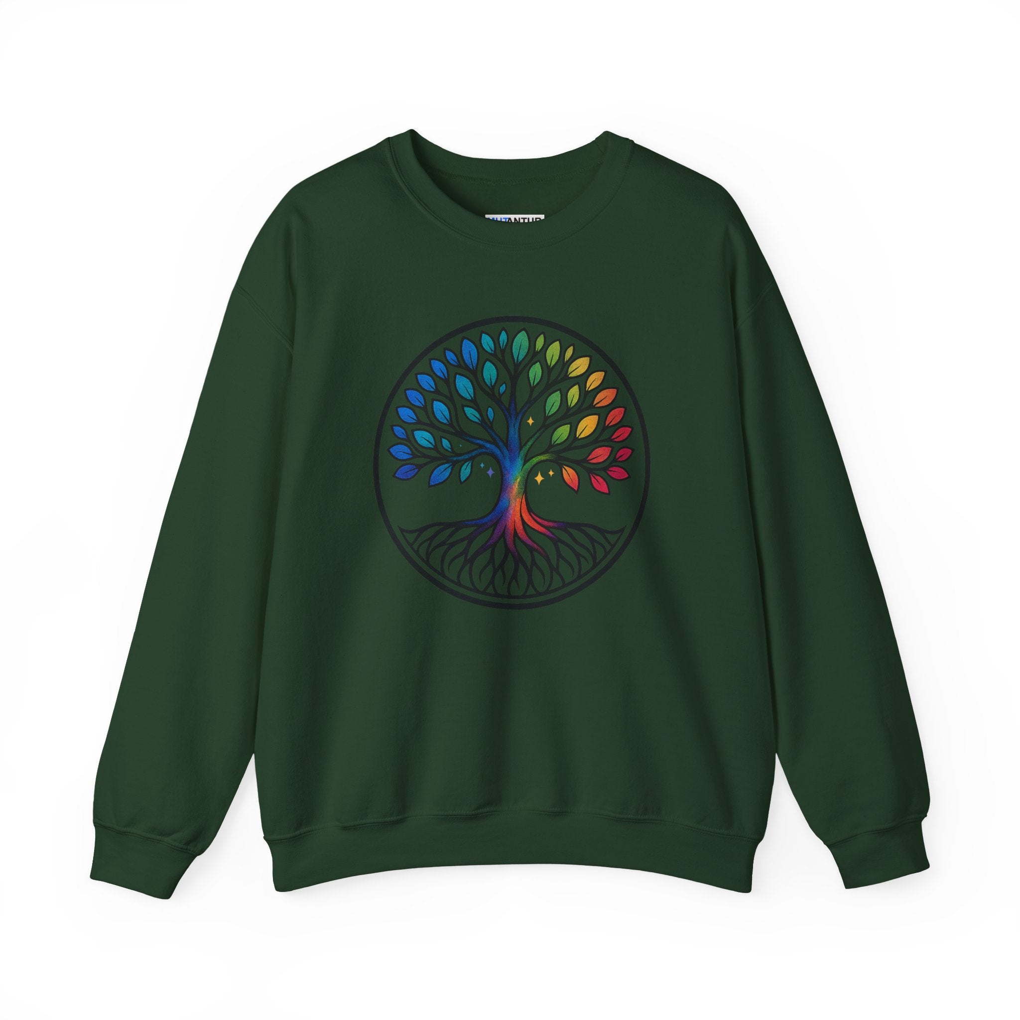 Rainbow Tree of Life Graphic Crewneck sweatshirt
