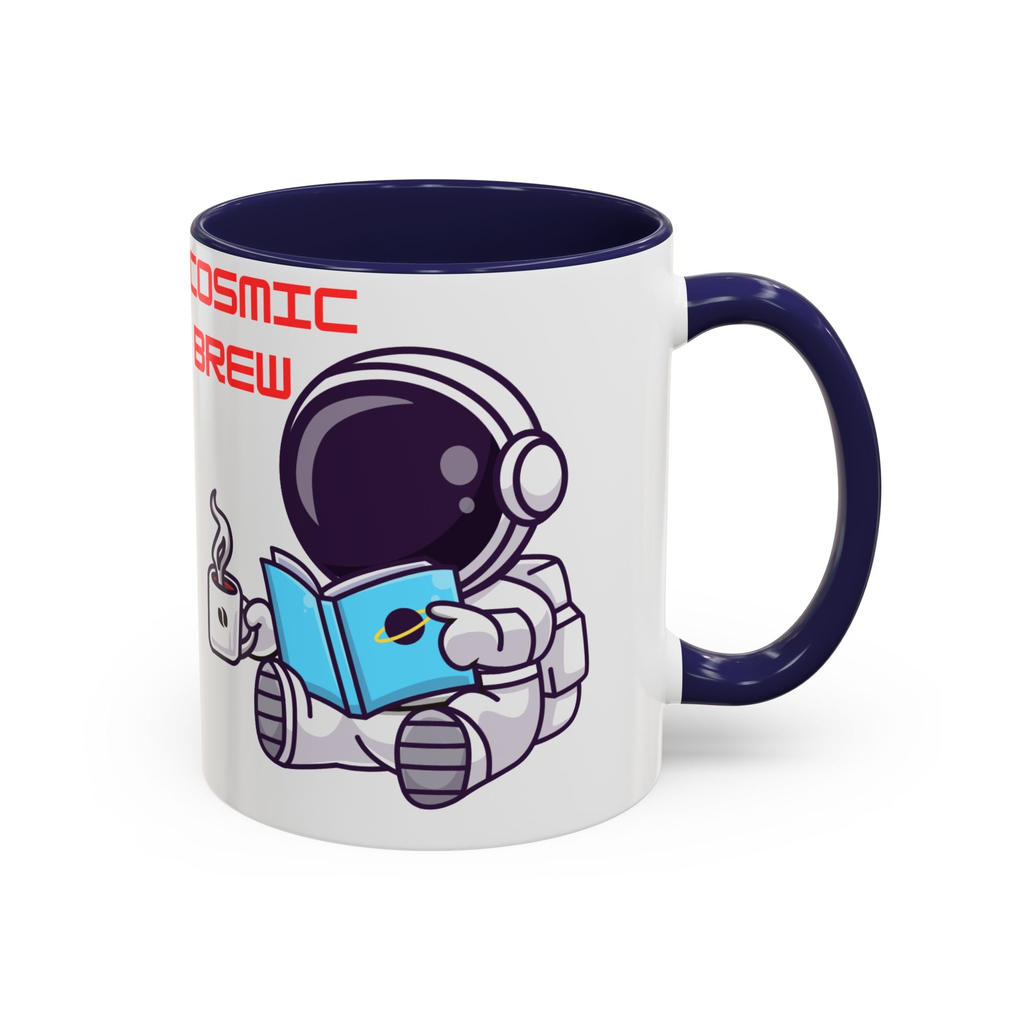 Cosmic Brew Astronaut Coffee Mug | Accent Ceramic Mug