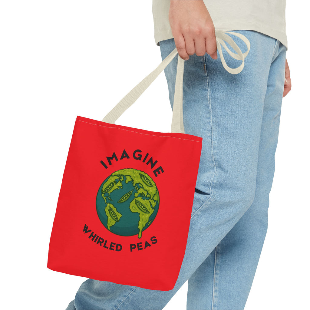 Imagine Whirled Peas Eco-Friendly Tote Bag